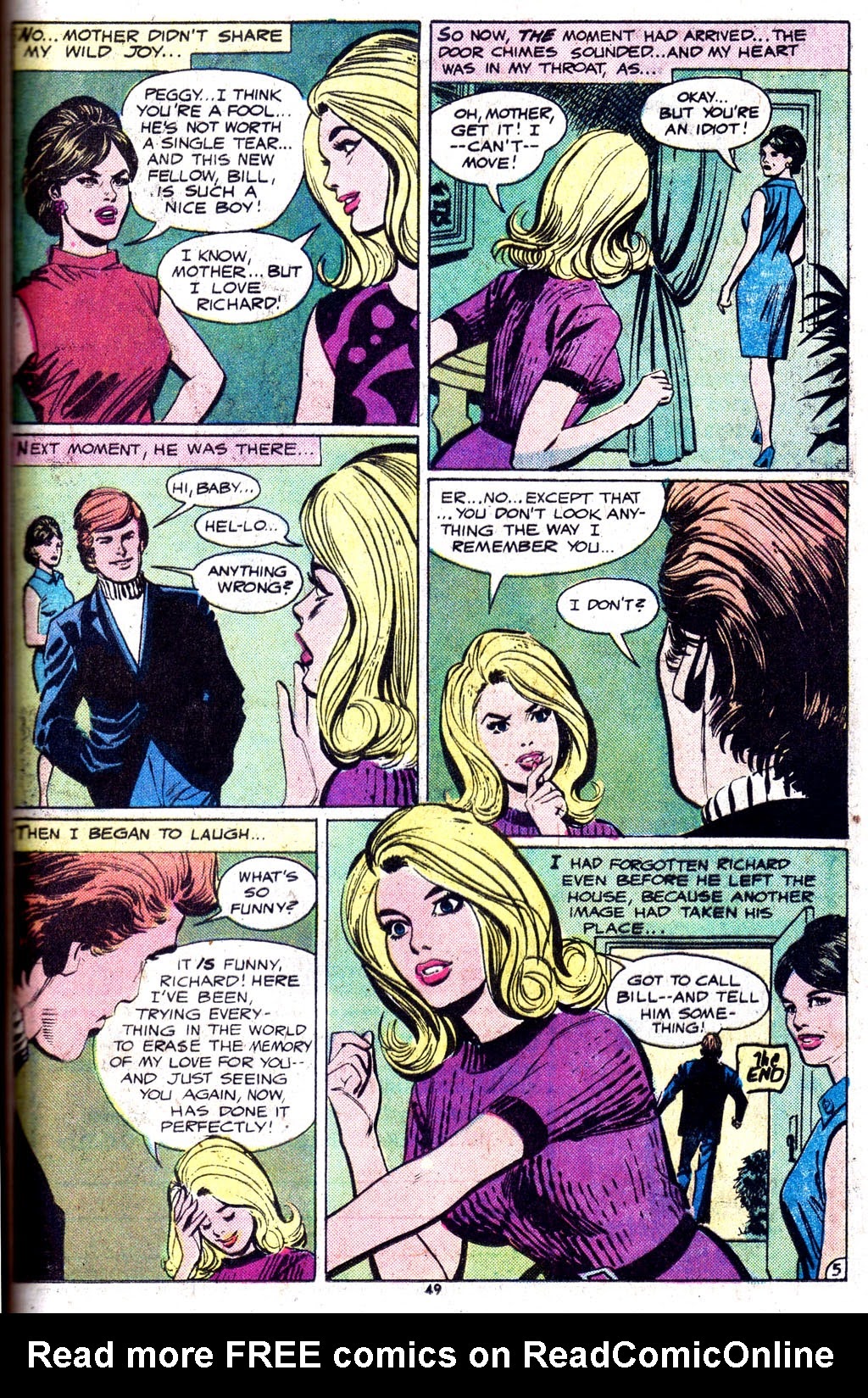 Read online Young Love (1963) comic -  Issue #112 - 49