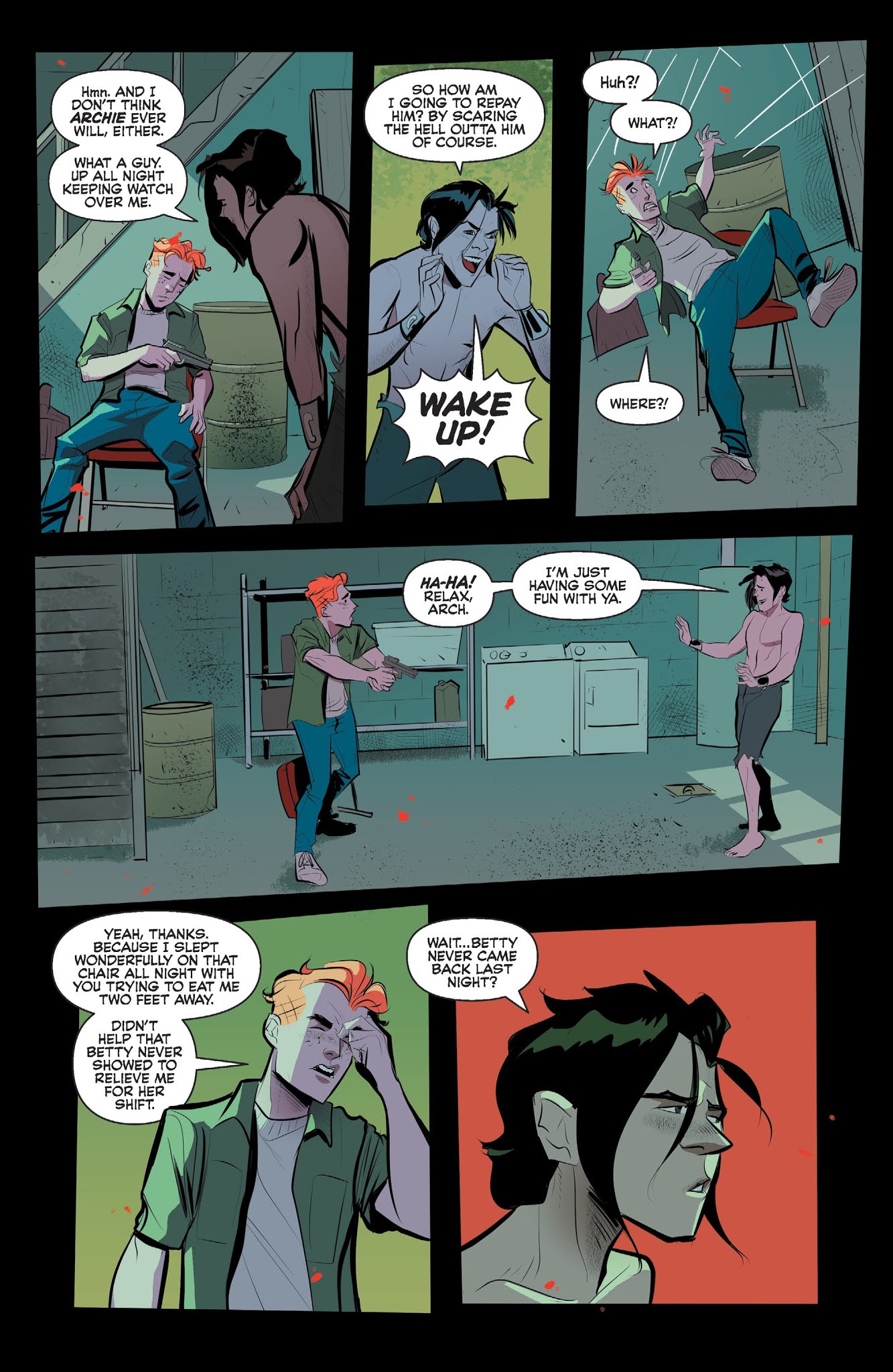 Read online Jughead The Hunger comic -  Issue #9 - 18