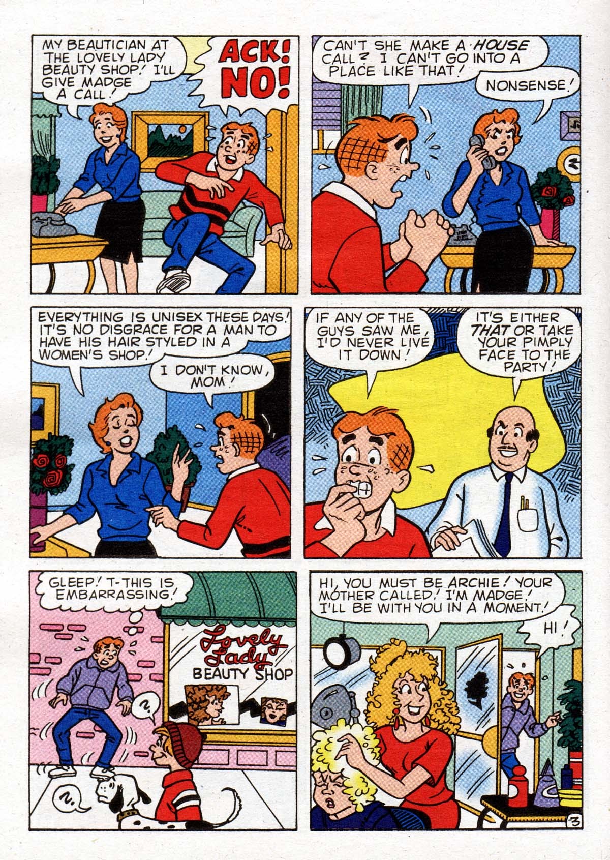 Read online Archie's Double Digest Magazine comic -  Issue #140 - 167