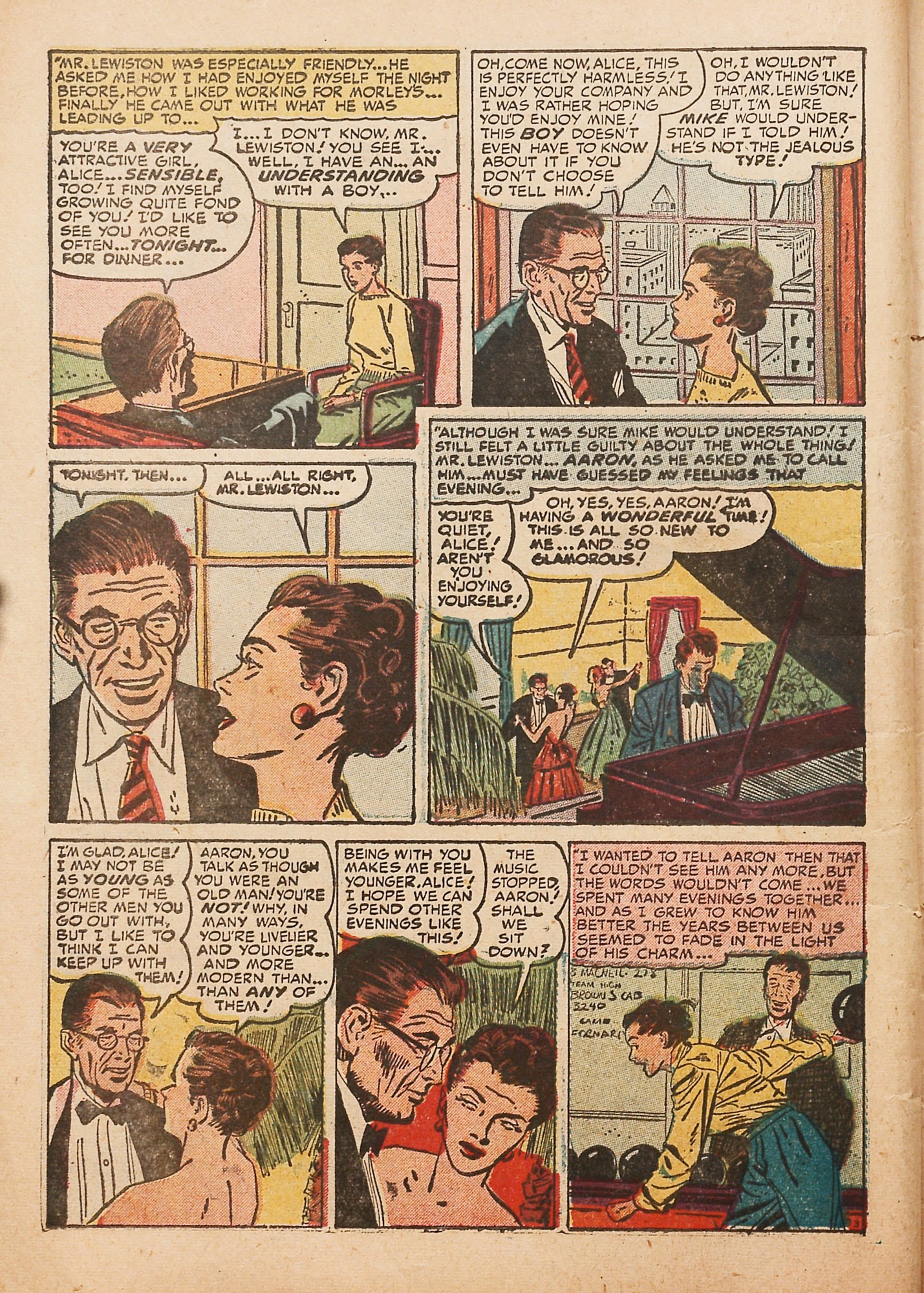 Read online Young Love (1949) comic -  Issue #23 - 20