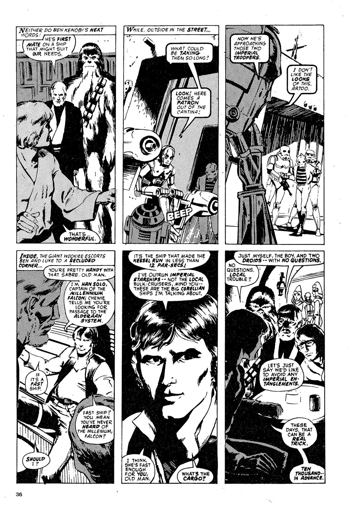 Read online Star Wars: The Empire Strikes Back comic -  Issue #140 - 36
