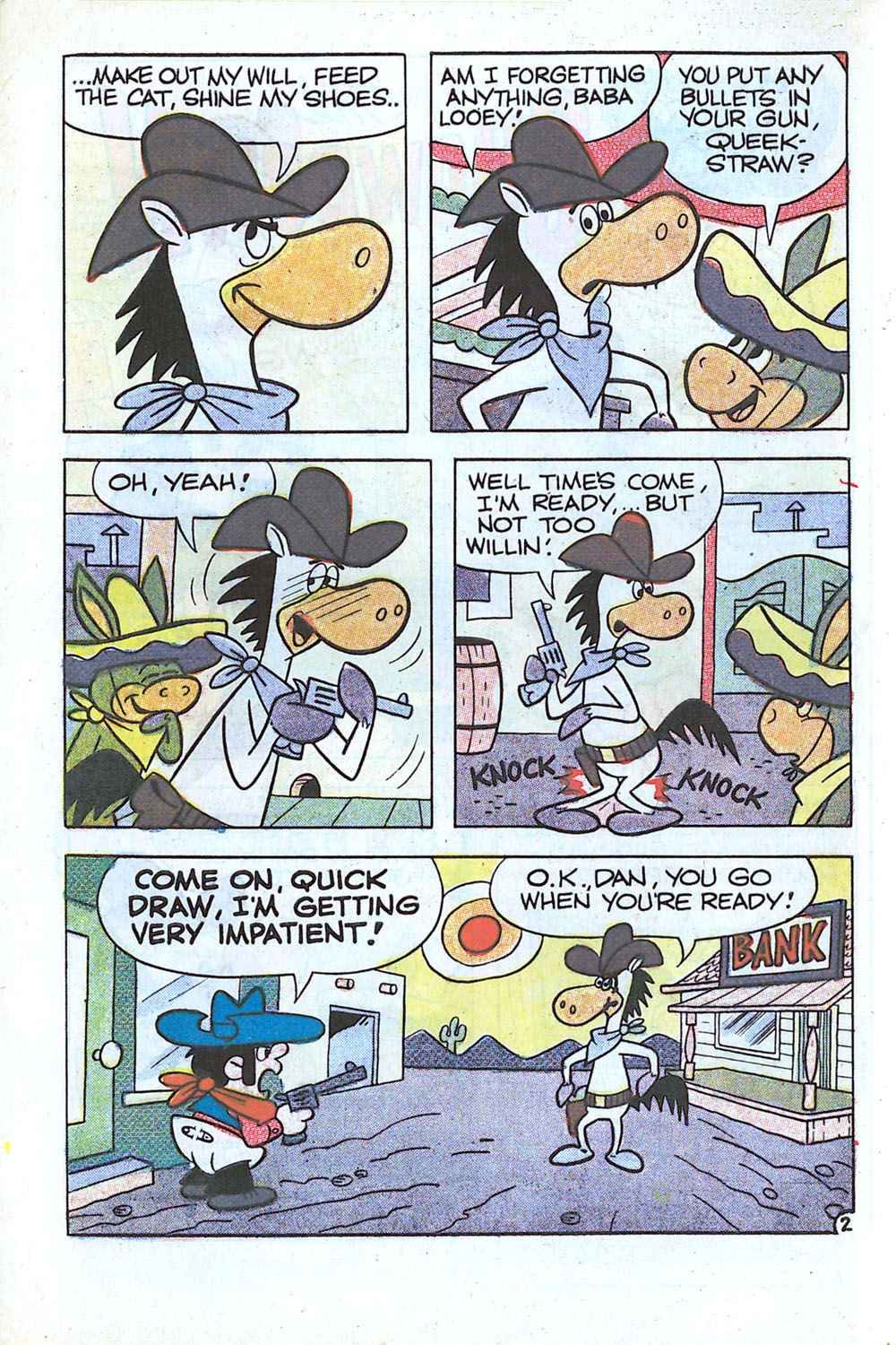 Read online Quick Draw McGraw comic -  Issue #8 - 3