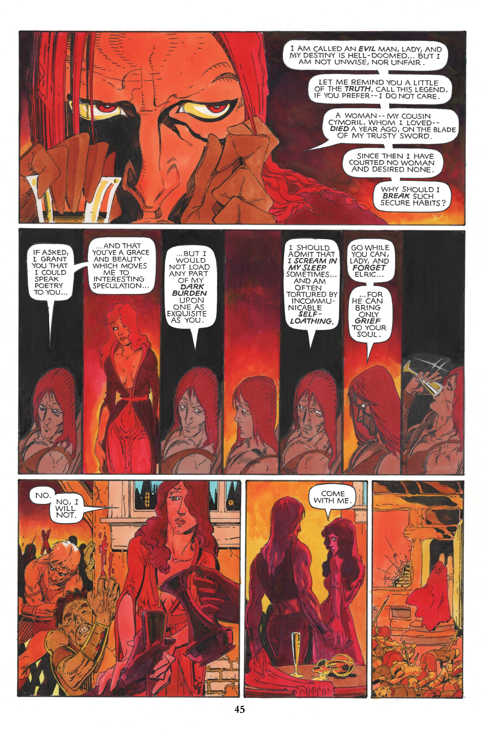 Read online The Michael Moorcock Library comic -  Issue # TPB 4 - 46