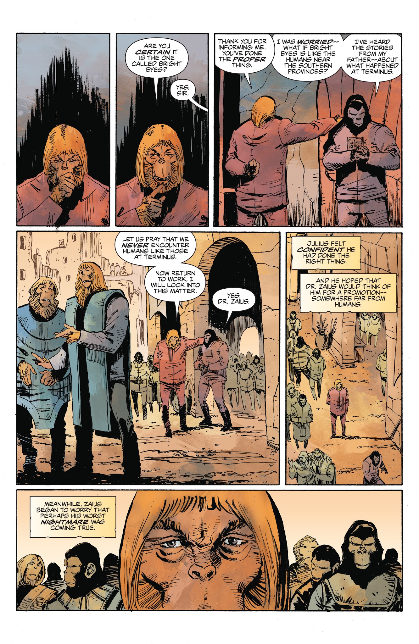Read online Planet of the Apes: Ursus comic -  Issue #3 - 14