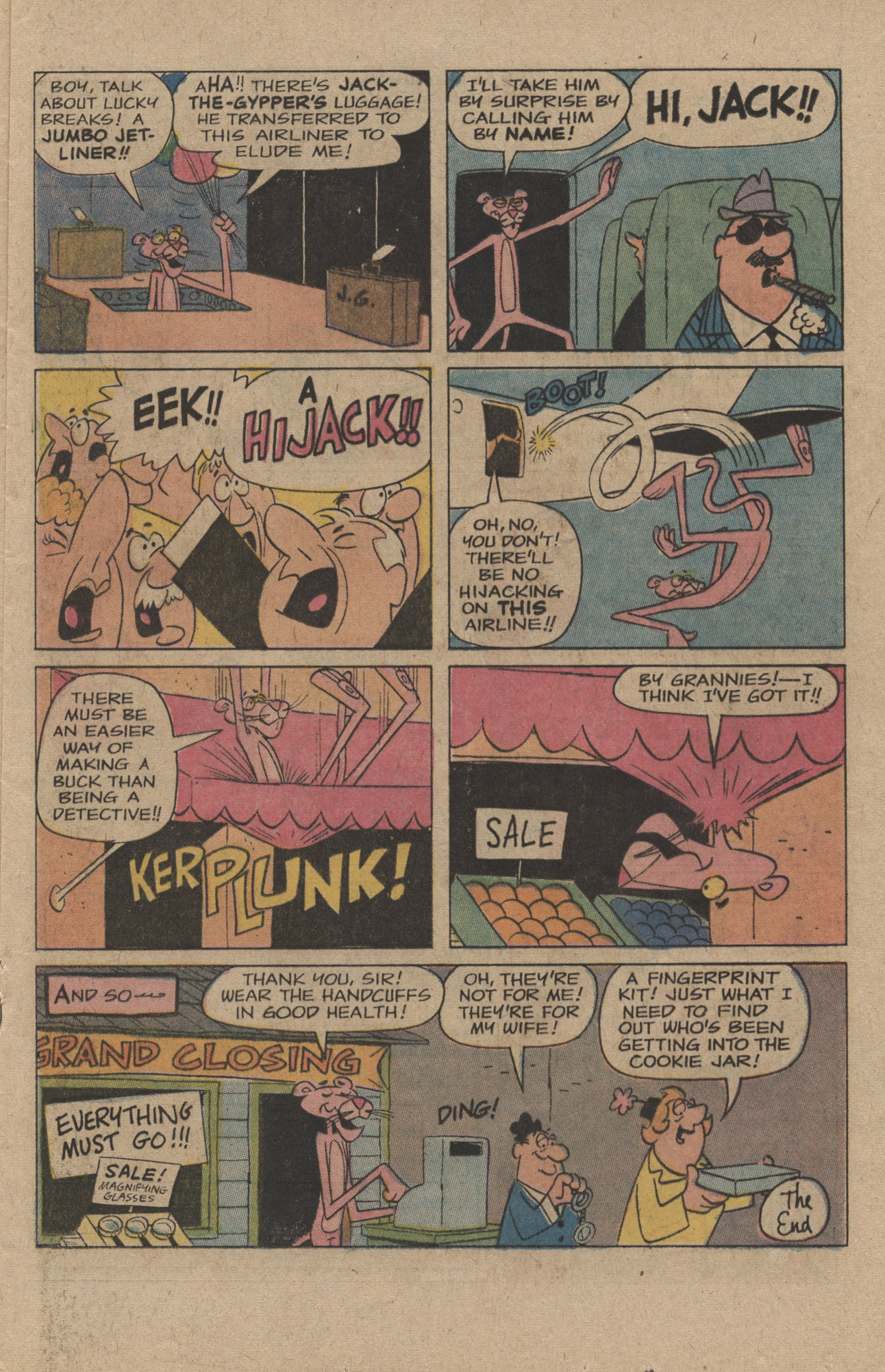 Read online The Pink Panther (1971) comic -  Issue #28 - 17