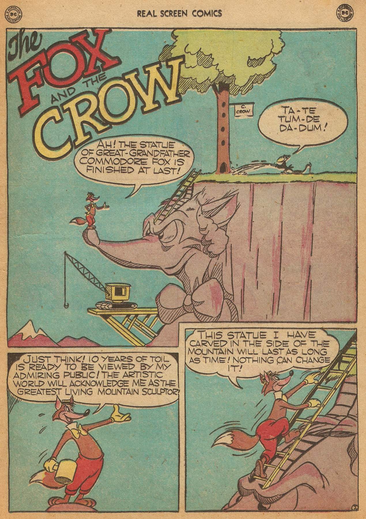 Read online Real Screen Comics comic -  Issue #18 - 37