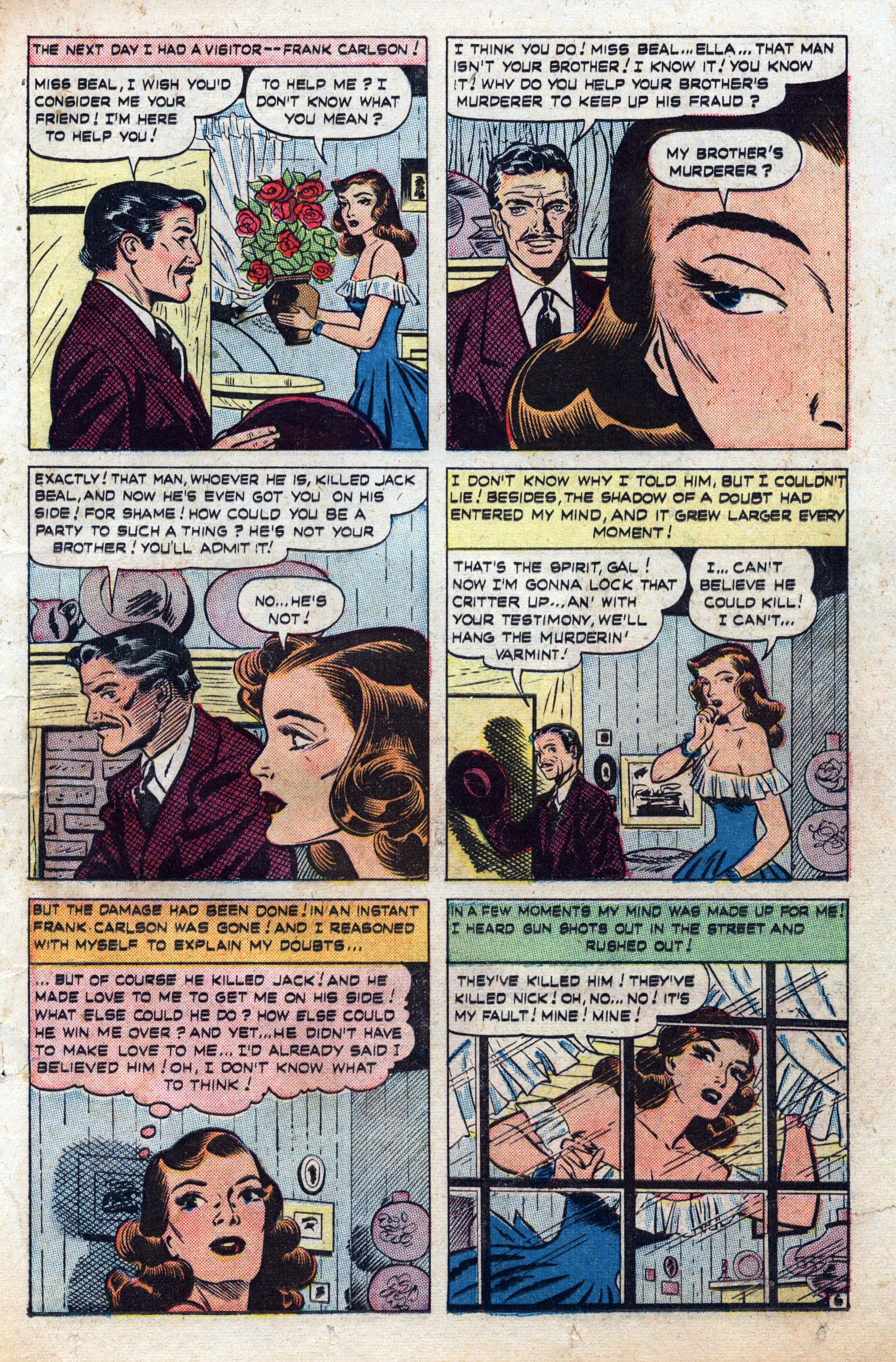 Read online Cowboy Romances comic -  Issue #2 - 29