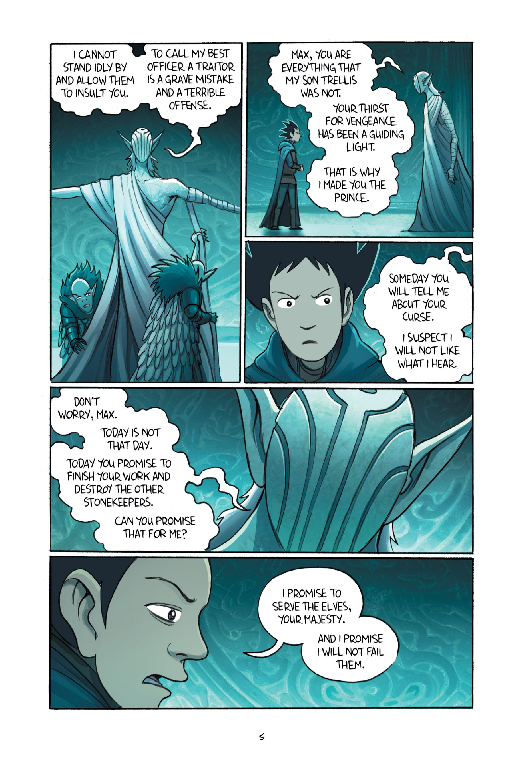 Read online Amulet comic -  Issue # TPB 6 (Part 1) - 10