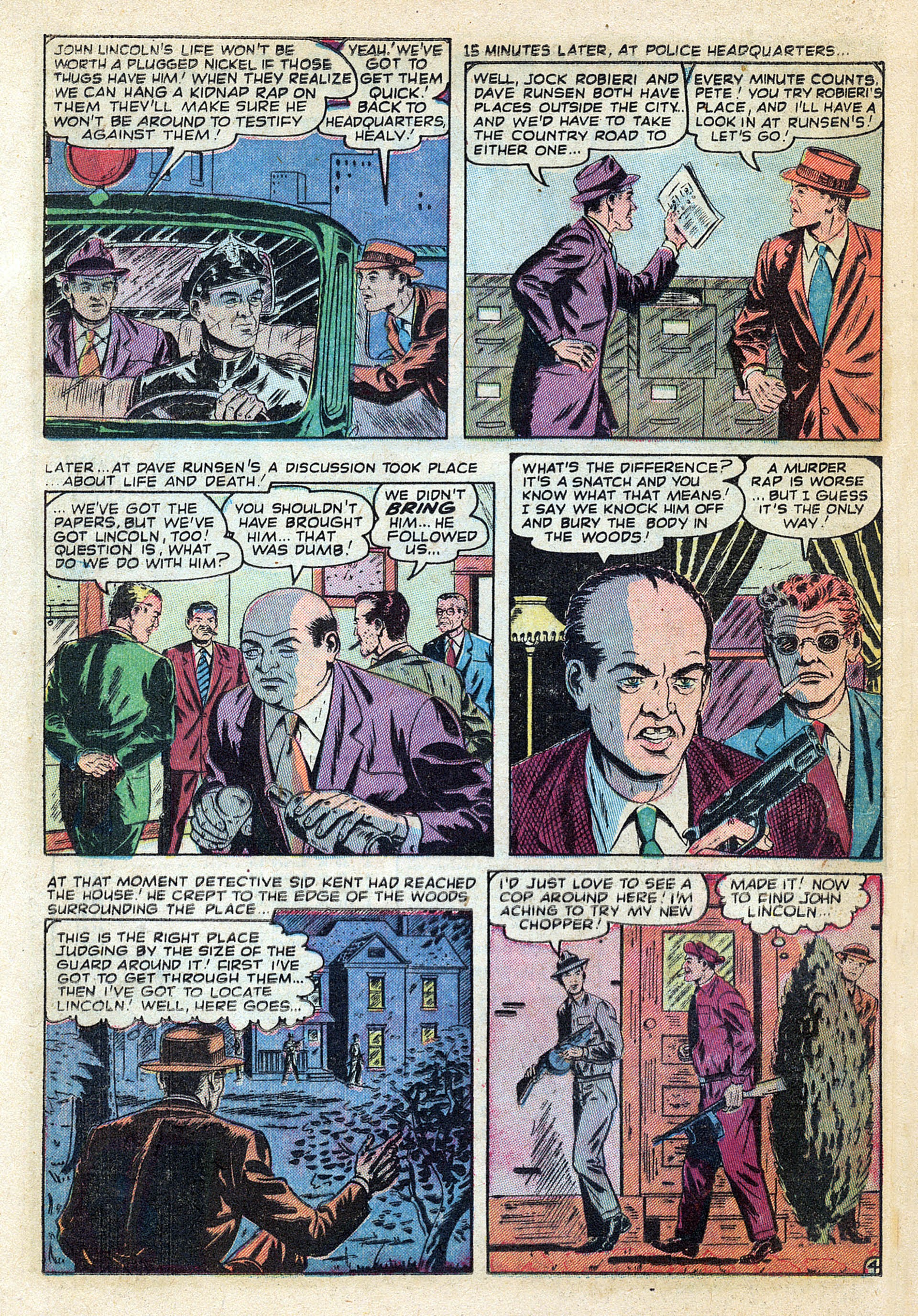 Read online Crime Exposed (1950) comic -  Issue #10 - 14