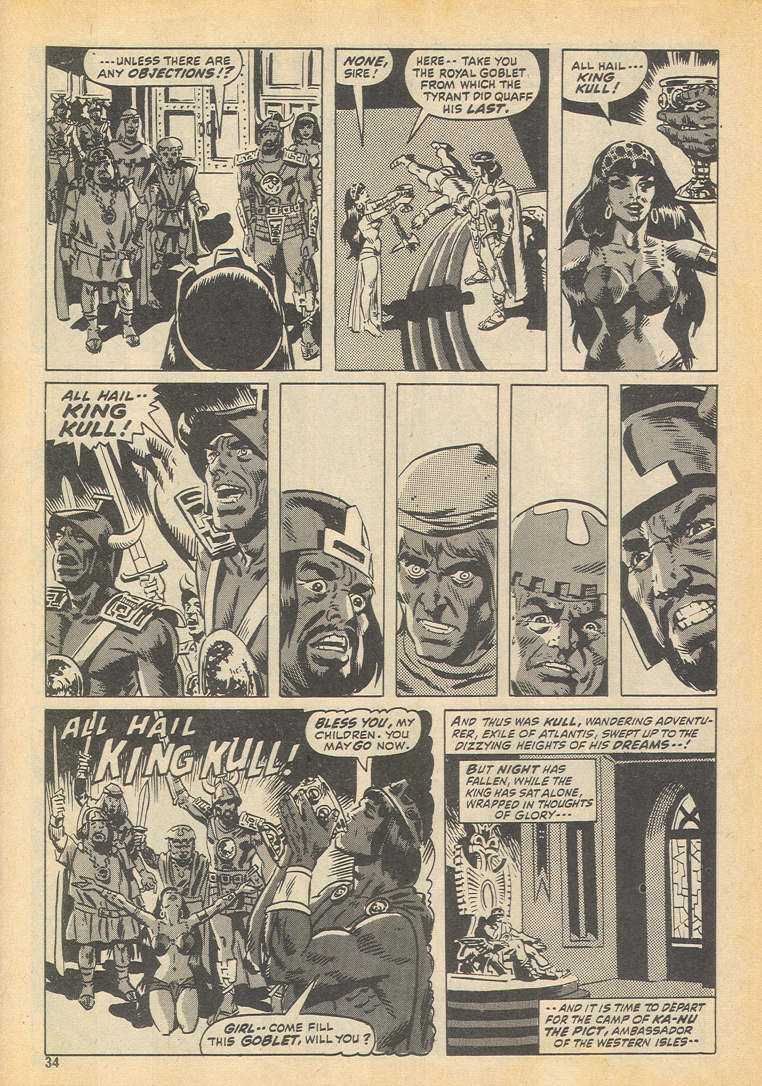 Read online The Savage Sword of Conan (1975) comic -  Issue #2 - 34