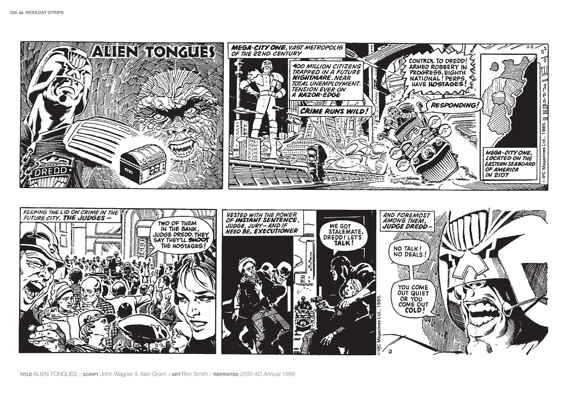 Read online Judge Dredd: The Daily Dredds comic -  Issue # TPB 1 - 289