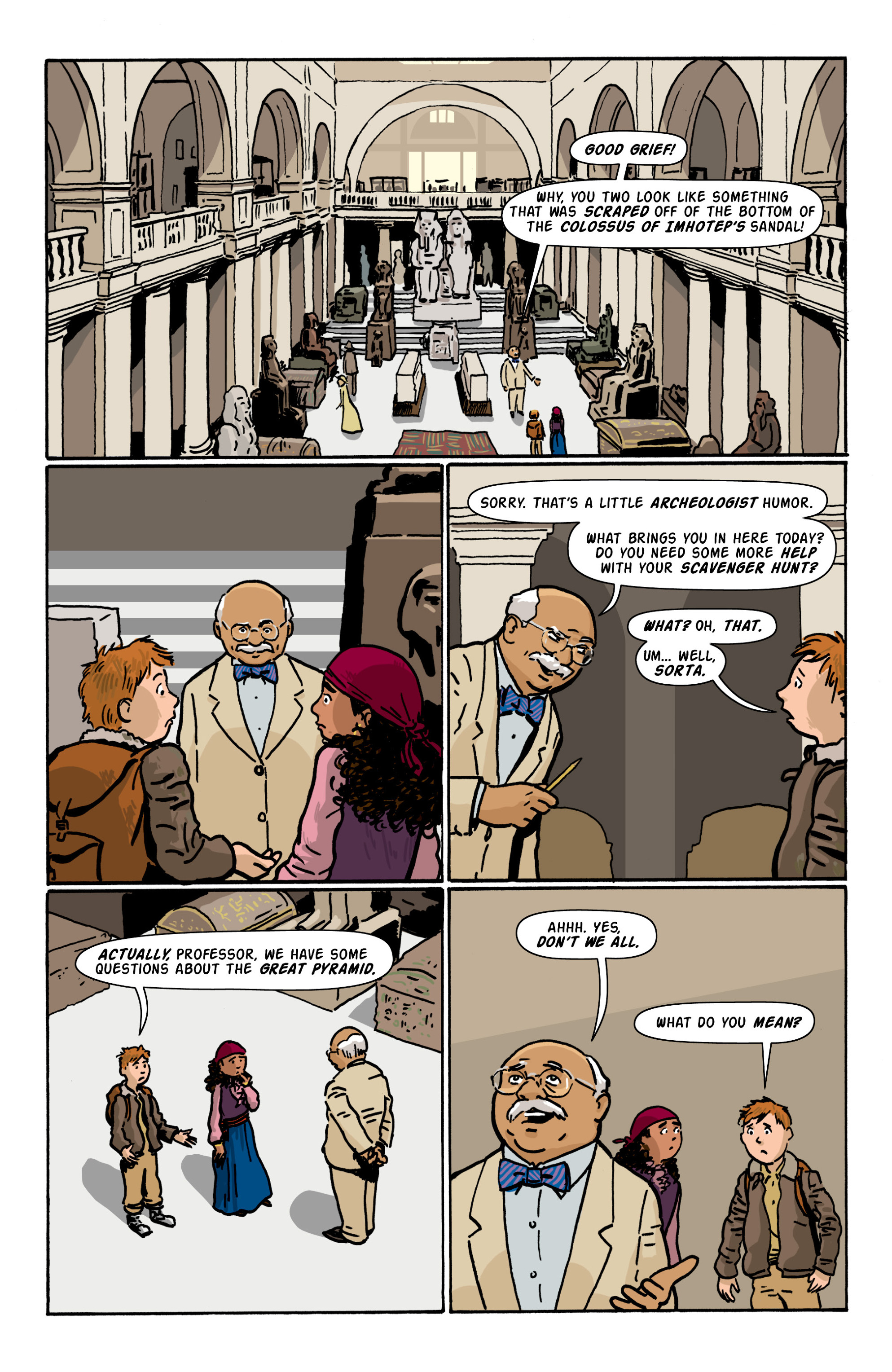 Read online Rocket Robinson and the Pharaoh's Fortune comic -  Issue # TPB (Part 2) - 76