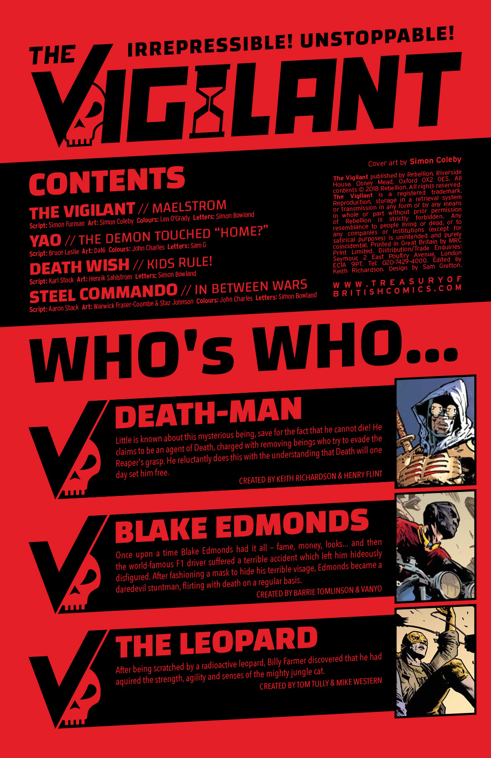 Read online The Vigilant comic -  Issue # Full - 2