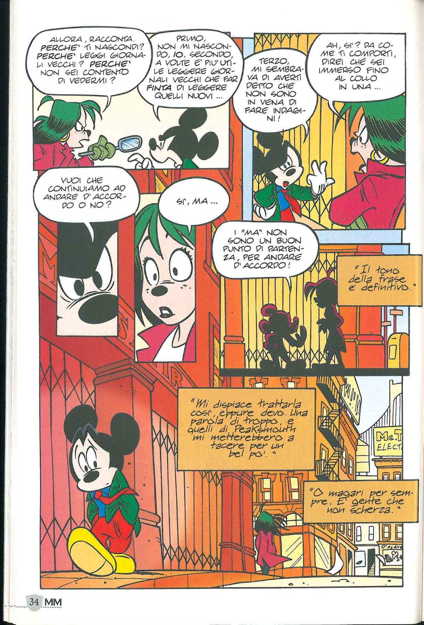 Read online Mickey Mouse Mystery Magazine comic -  Issue #8 - 34