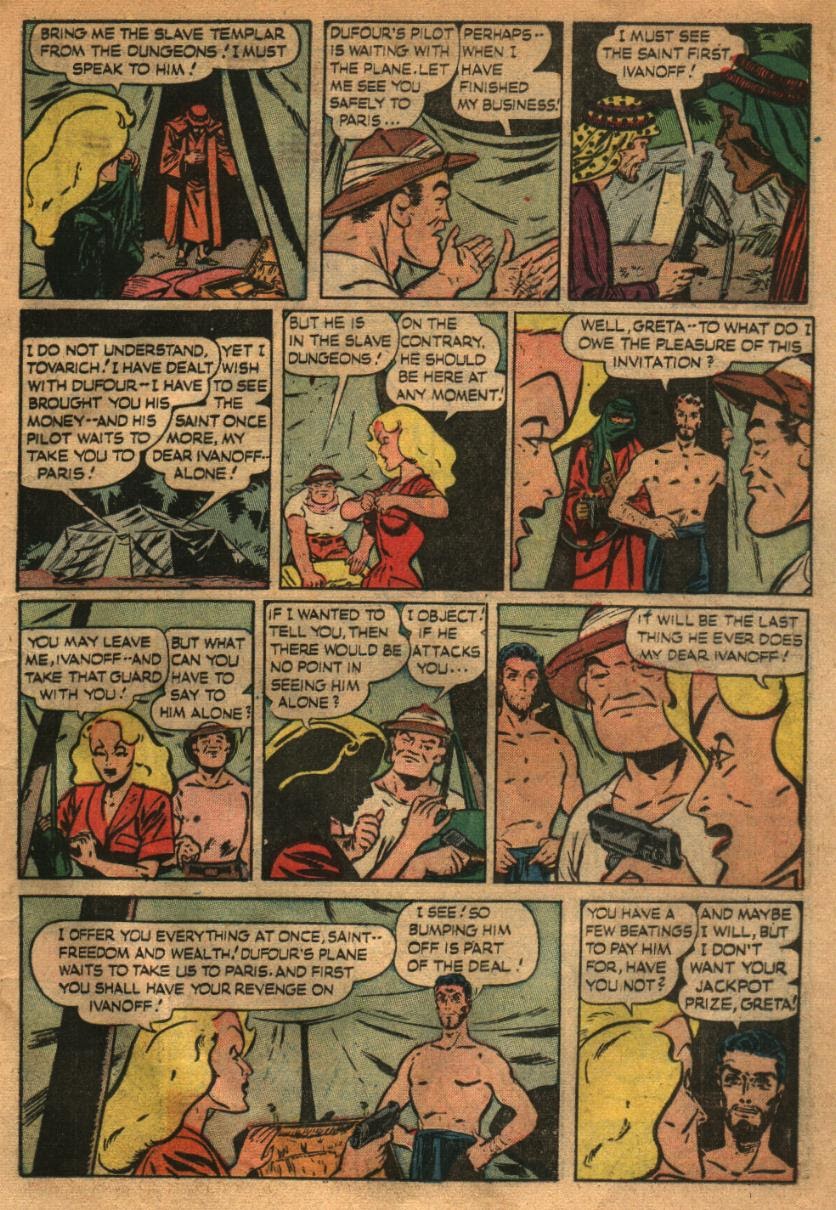 Read online The Saint (1947) comic -  Issue #10 - 15