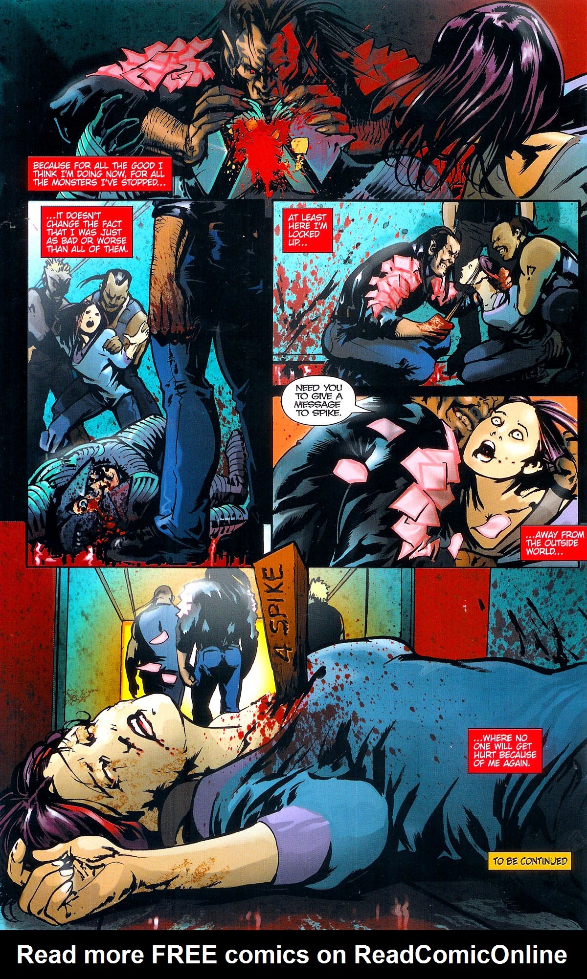 Read online Spike: Asylum comic -  Issue #2 - 24