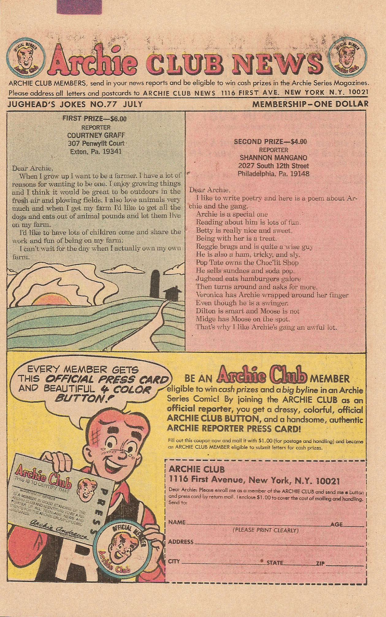 Read online Jughead's Jokes comic -  Issue #77 - 26