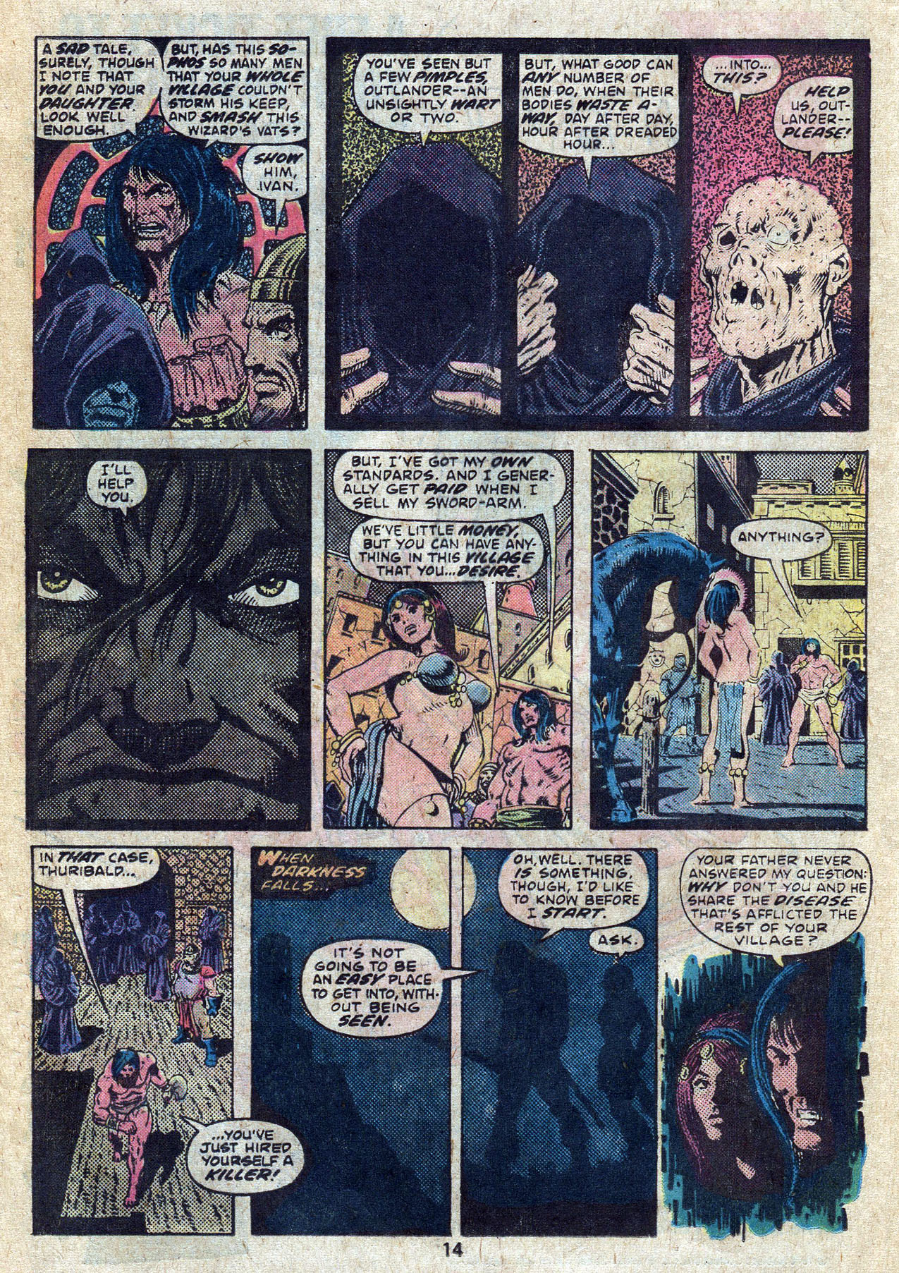 Read online Conan the Barbarian (1970) comic -  Issue #64 - 16