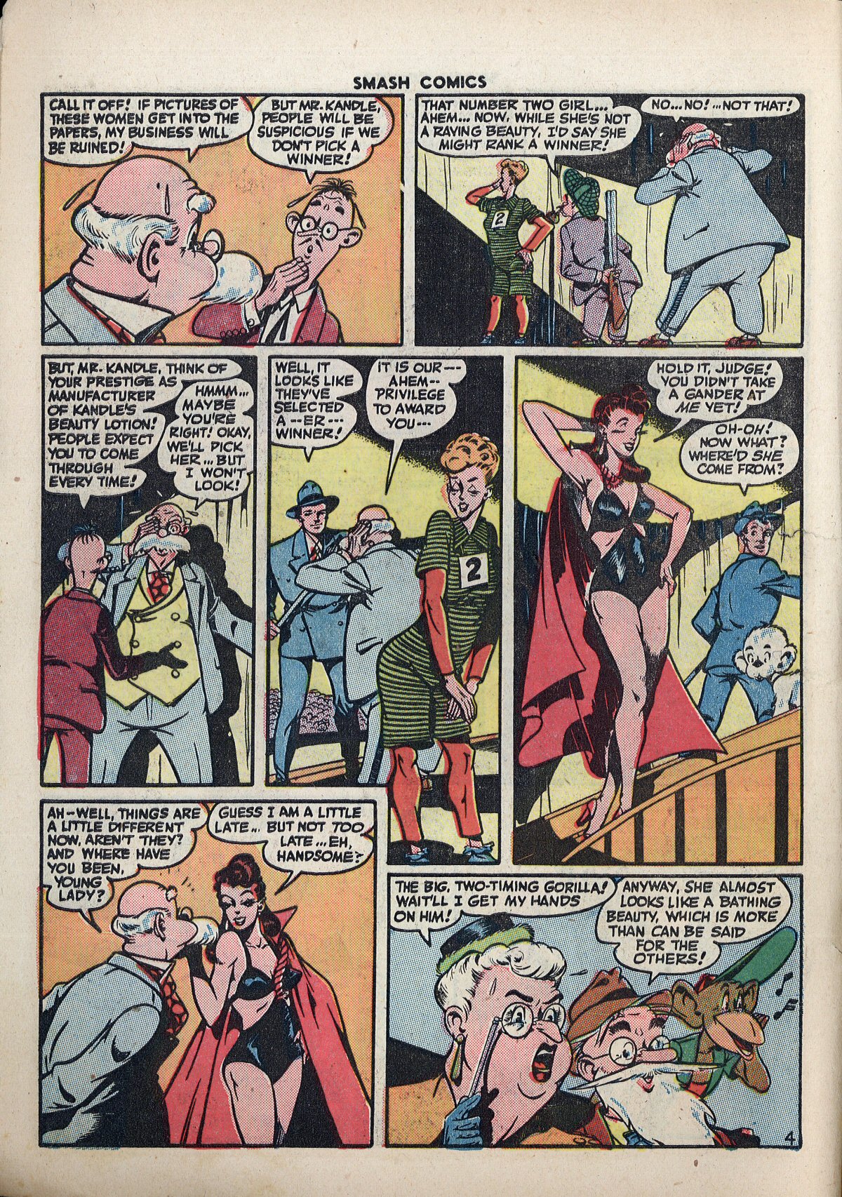 Read online Smash Comics comic -  Issue #65 - 6