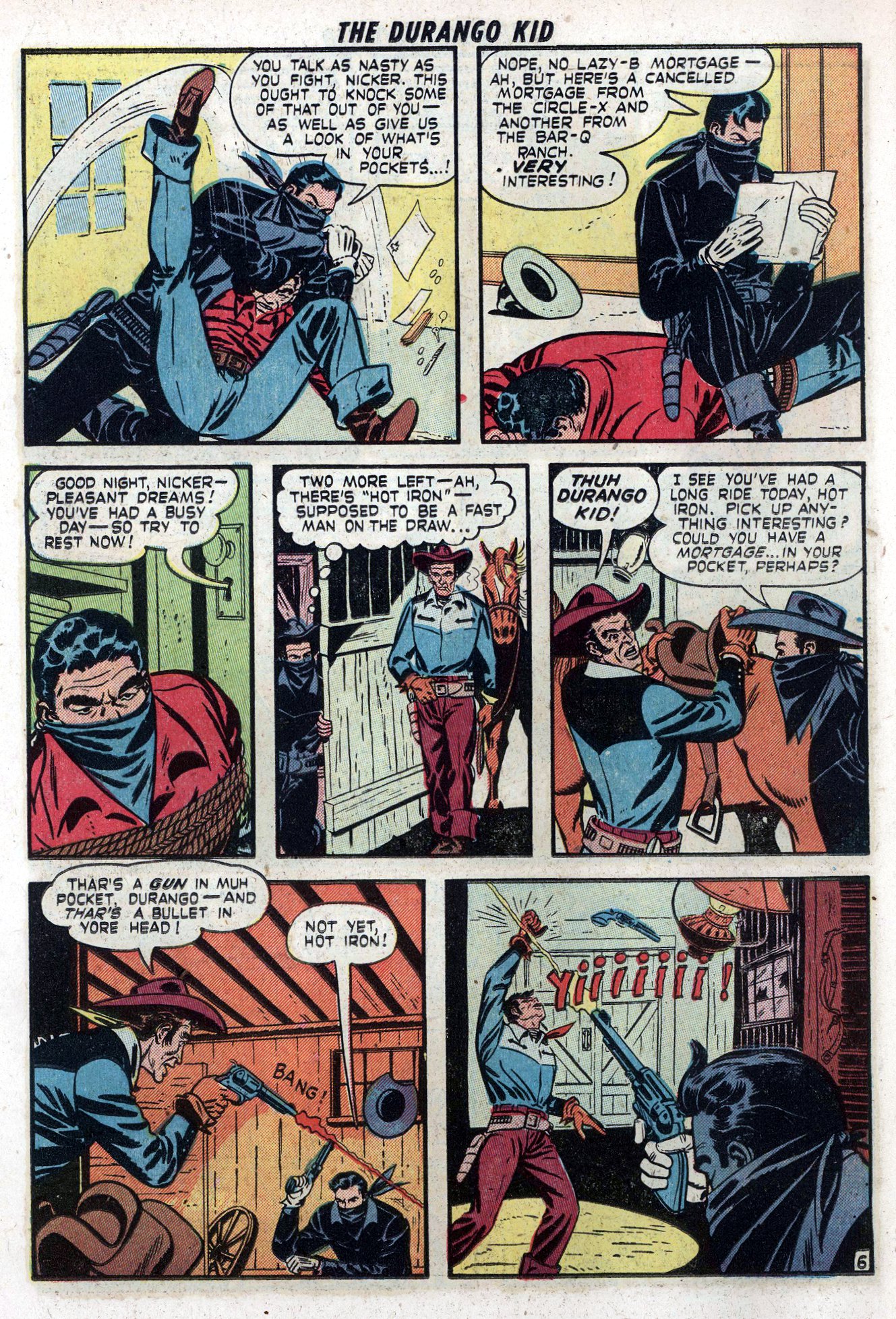 Read online Charles Starrett as The Durango Kid comic -  Issue #11 - 14