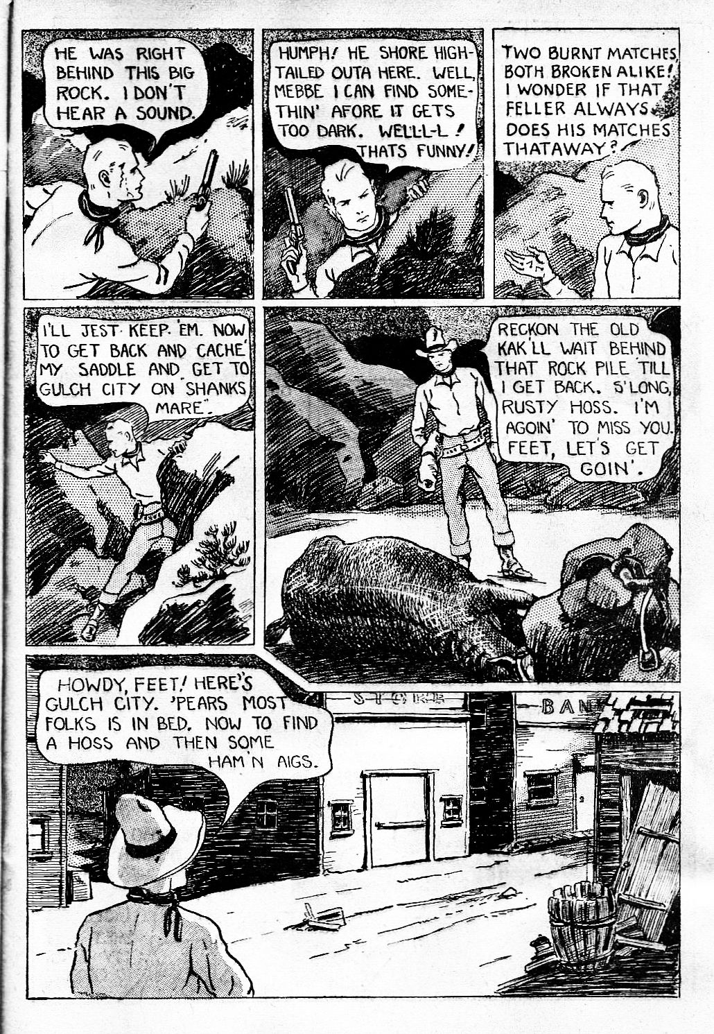 Read online Western Picture Stories comic -  Issue #1 - 52