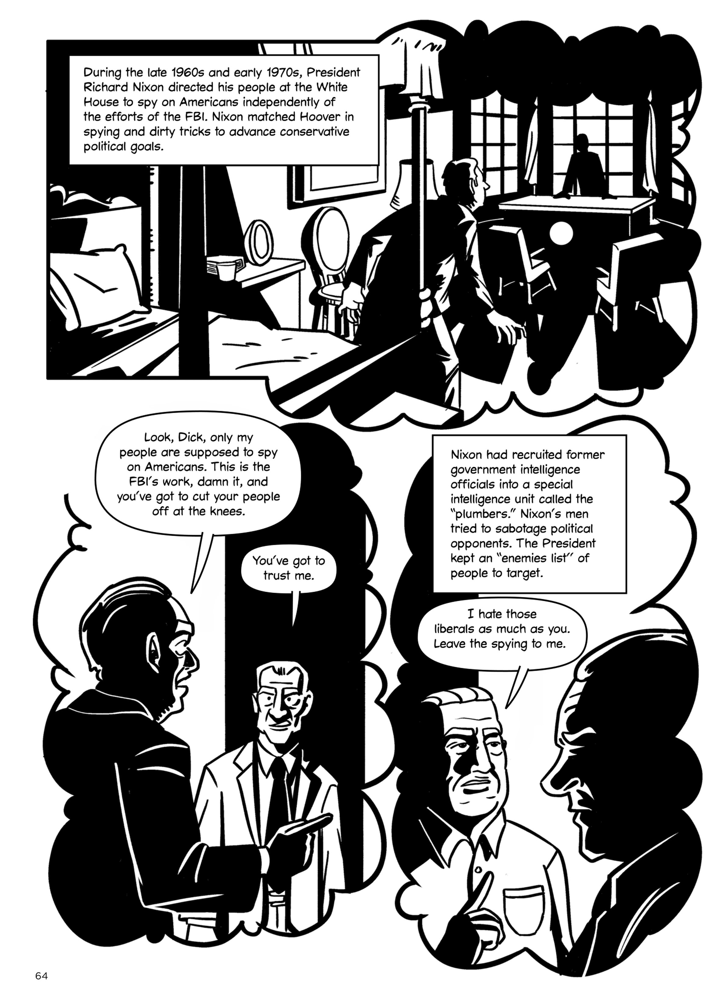 Read online The Machine Never Blinks: A Graphic History of Spying and Surveillance comic -  Issue # TPB - 74
