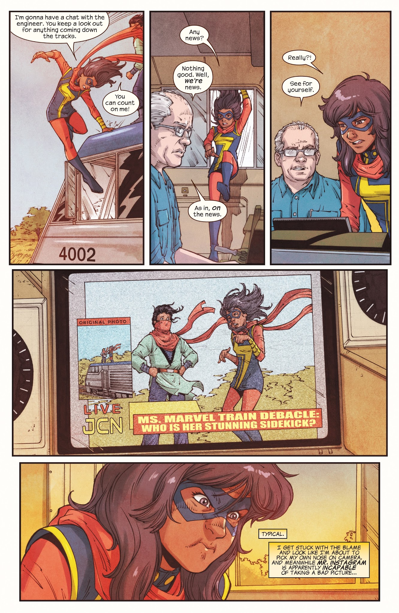 Read online Ms. Marvel (2016) comic -  Issue #24 - 9