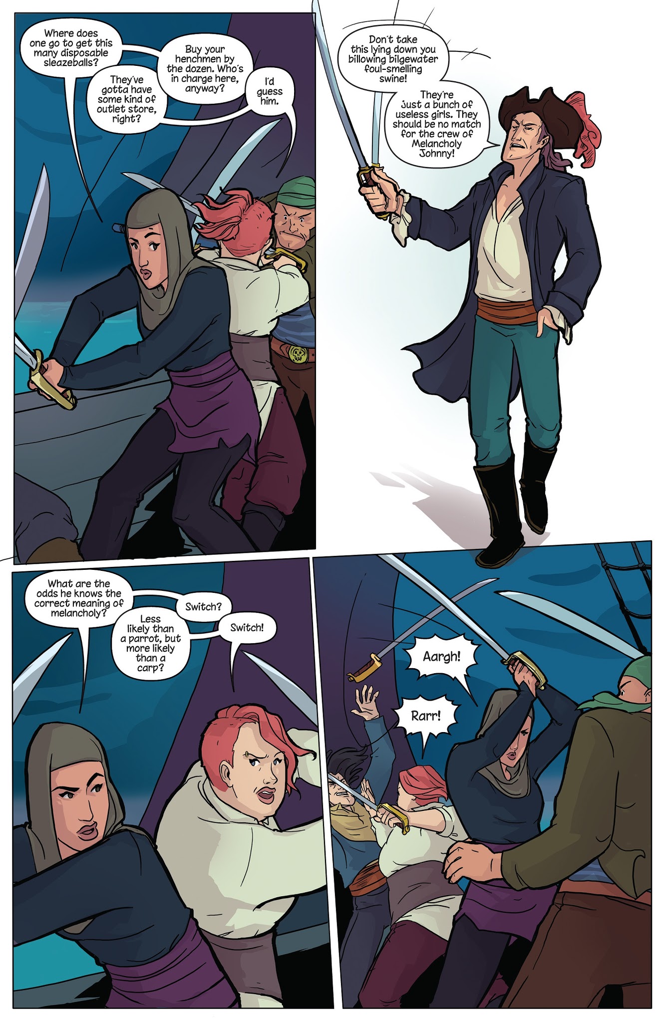 Read online Princeless Raven Year Two: Love and Revenge comic -  Issue #2 - 18