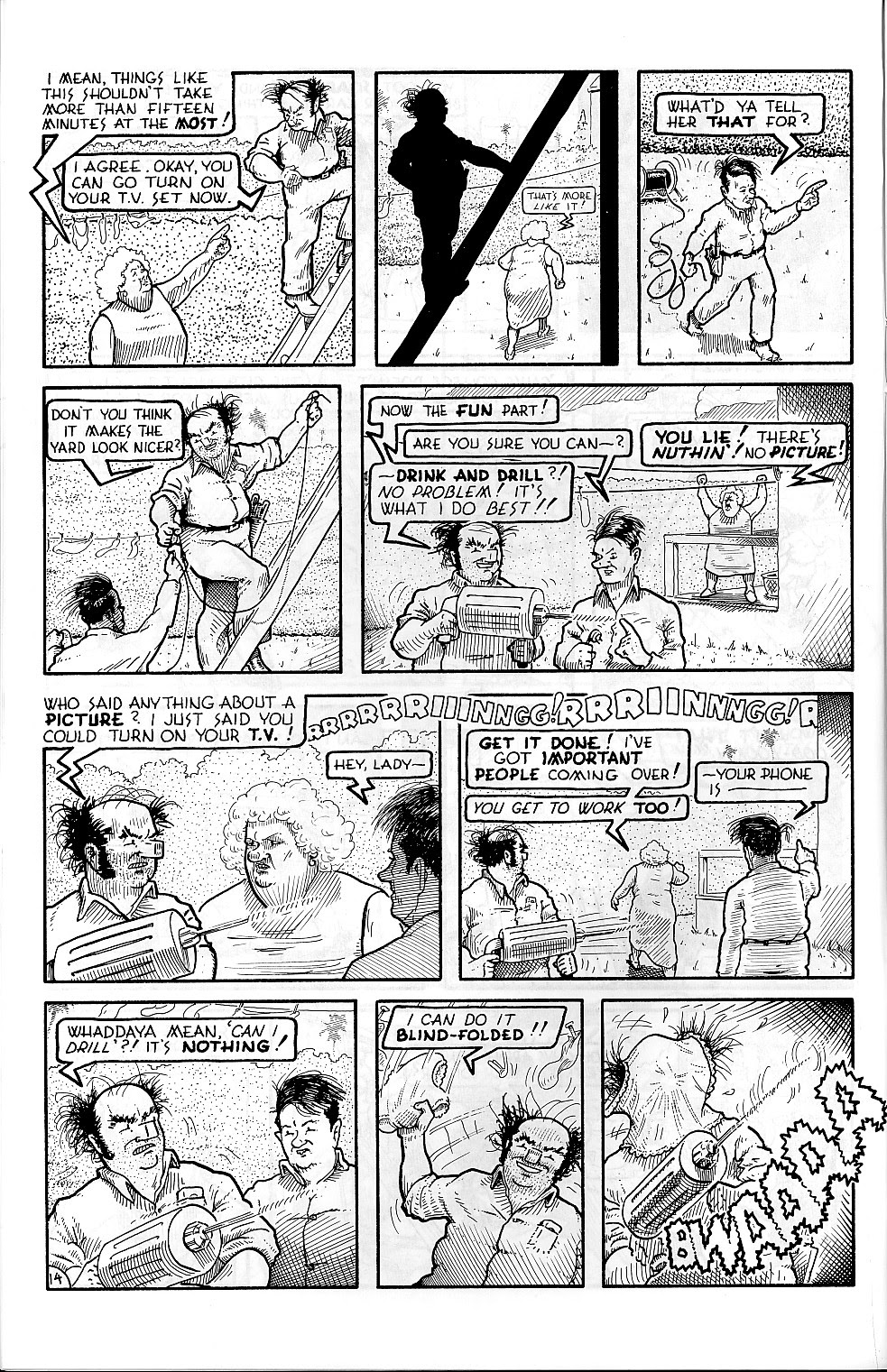 Read online Reid Fleming, World's Toughest Milkman (1980) comic -  Issue #4 - 16