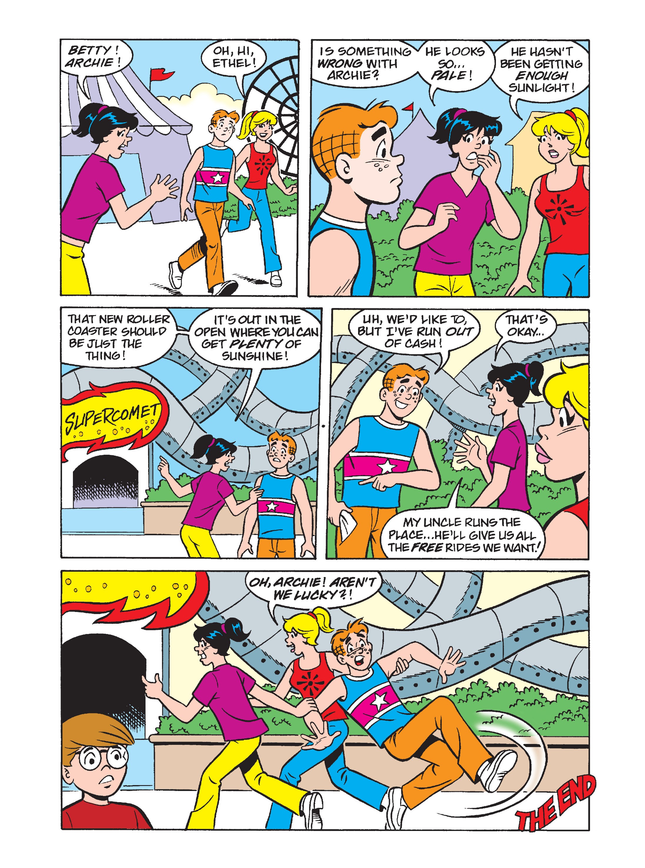 Read online Archie Comics Spectacular: Summer Daze comic -  Issue # TPB - 127
