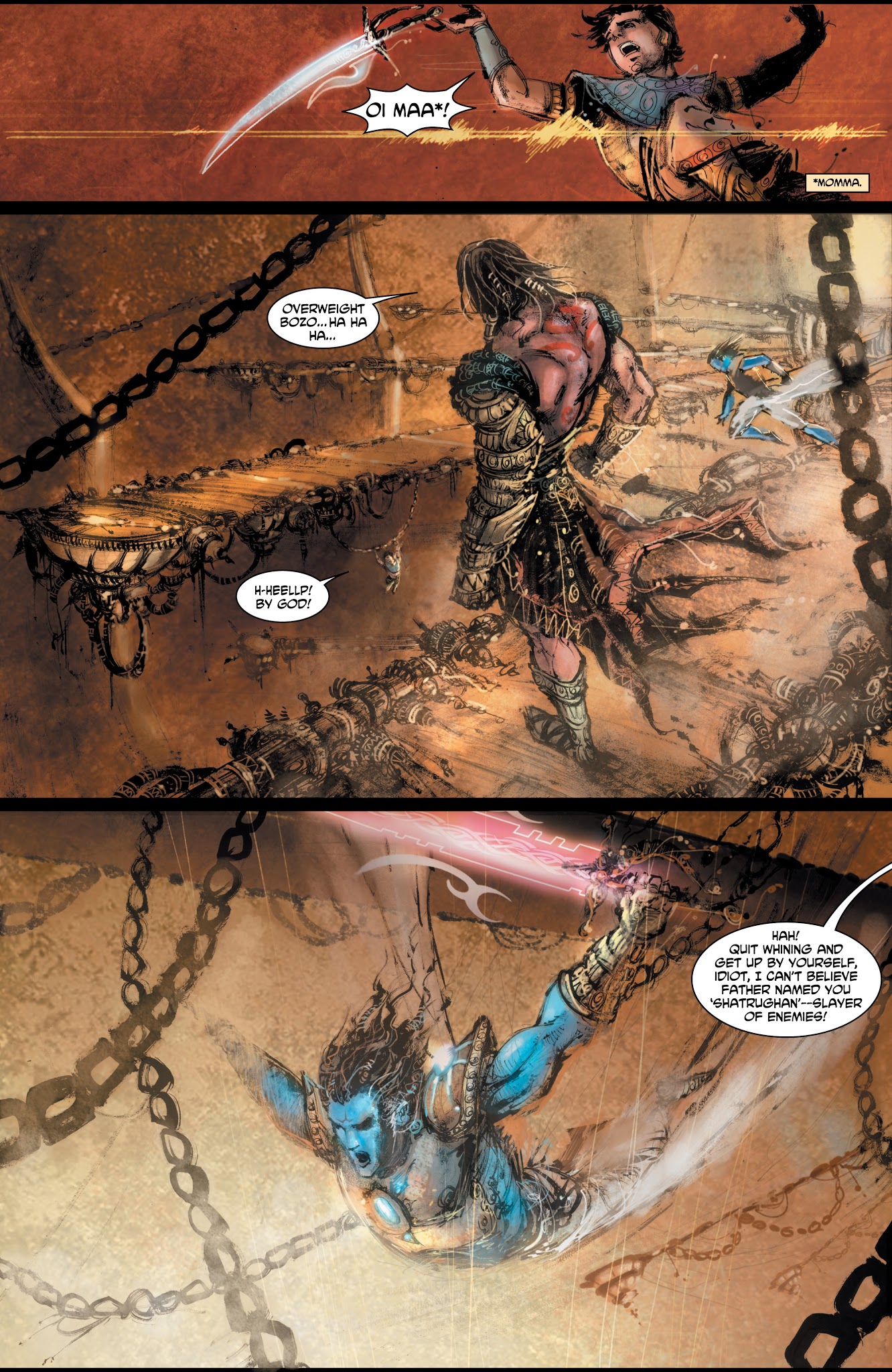 Read online Ramayan 3392 A.D. comic -  Issue #1 - 10