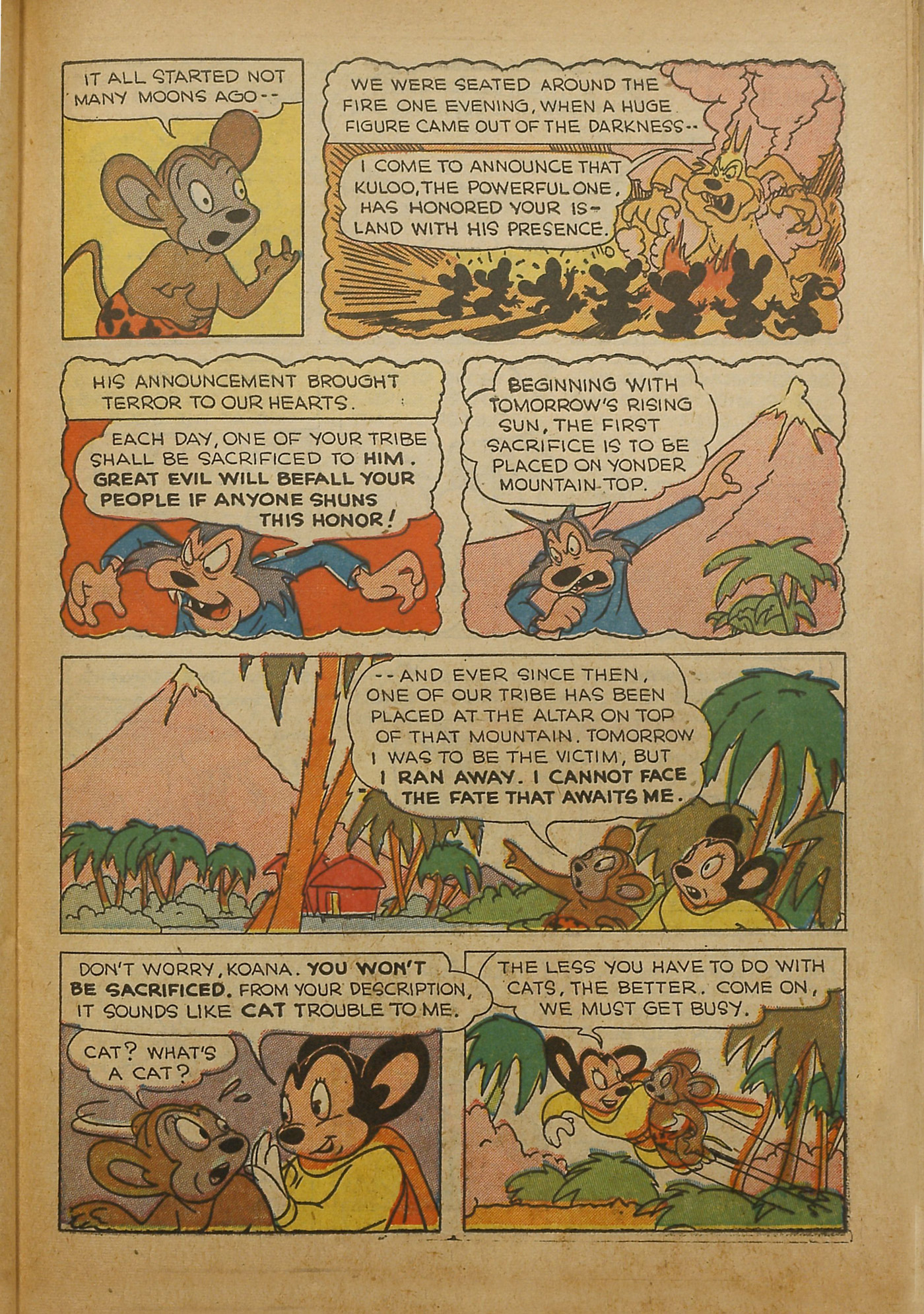 Read online Paul Terry's Mighty Mouse Comics comic -  Issue #40 - 59