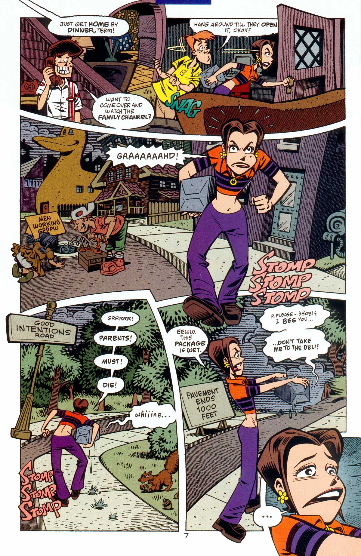 Read online Gross Point comic -  Issue #9 - 8