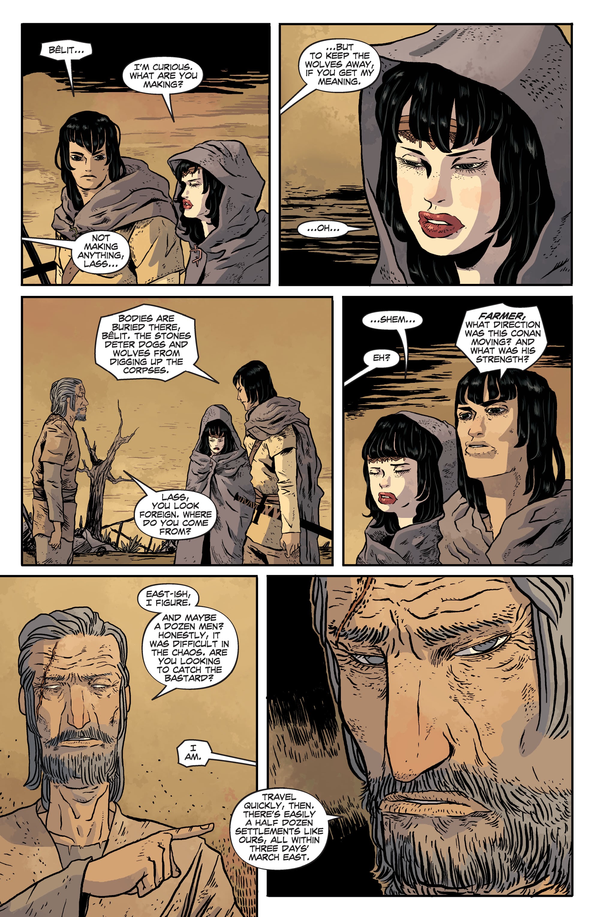Read online Conan Chronicles Epic Collection comic -  Issue # TPB The Song of Belit (Part 1) - 33