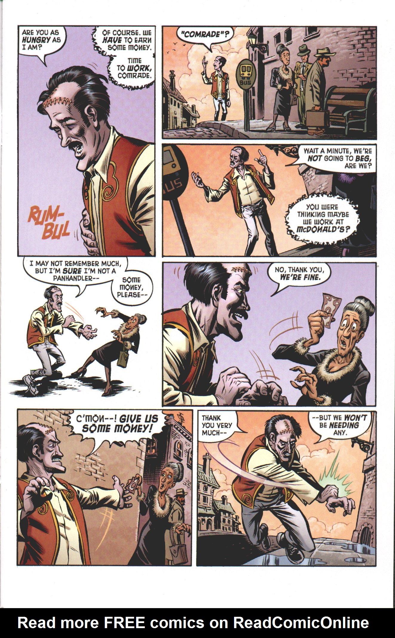 Read online Man With The Screaming Brain comic -  Issue #3 - 5