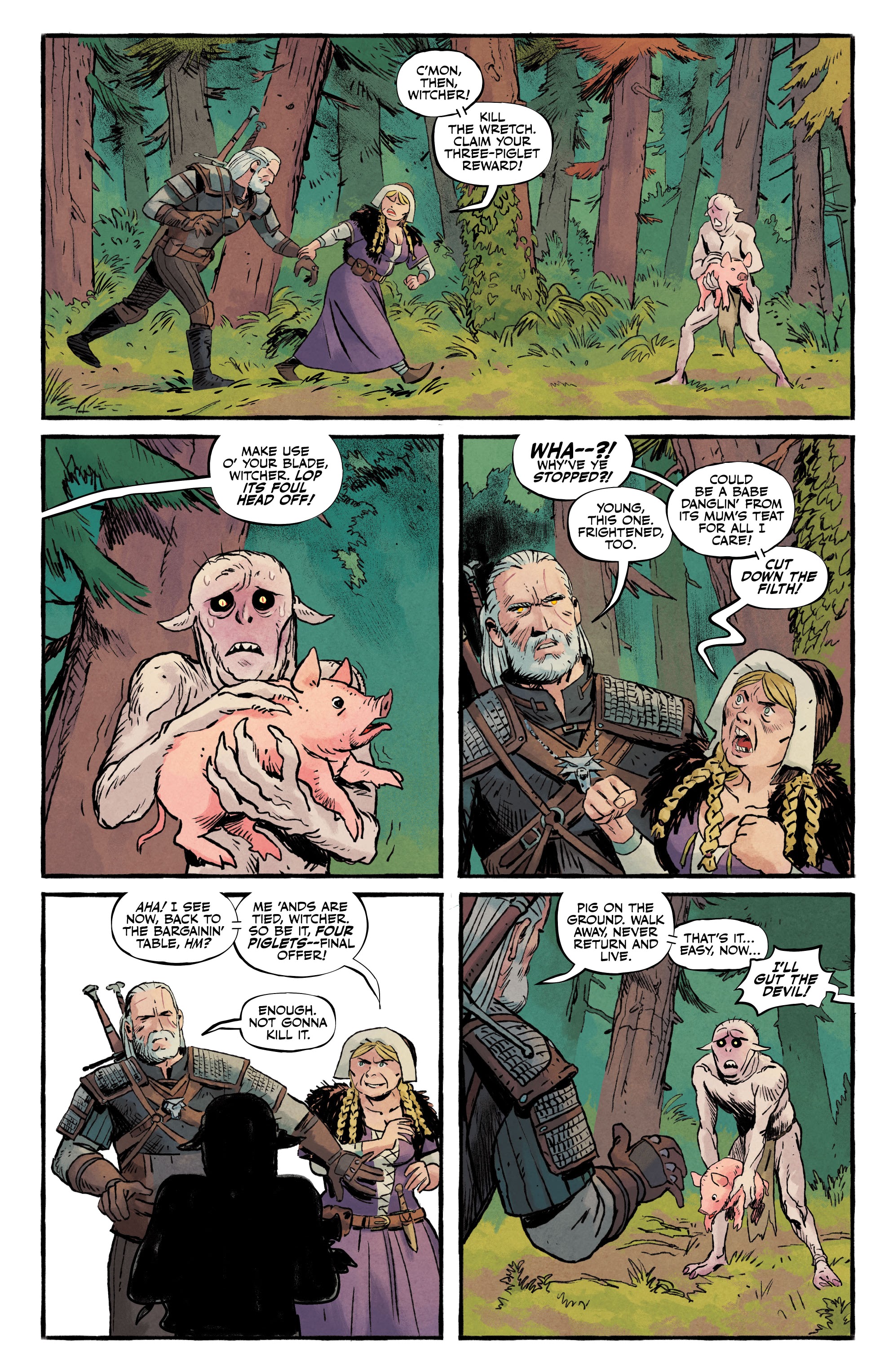 Read online Free Comic Book Day 2021 comic -  Issue # Critical Role - The Witcher - 15