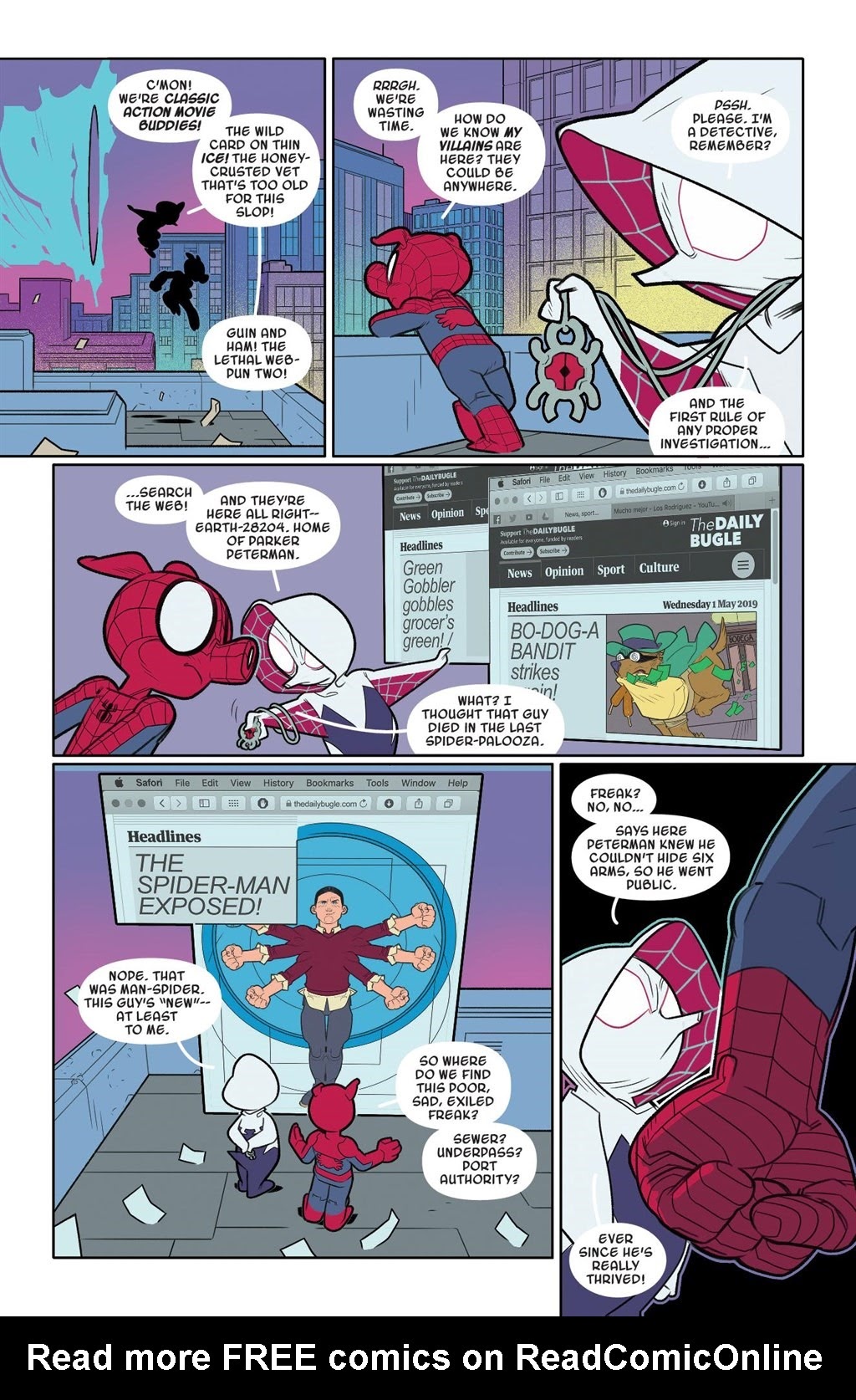 Read online Spider-Man: Spider-Verse comic -  Issue # Spider-Ham - 76