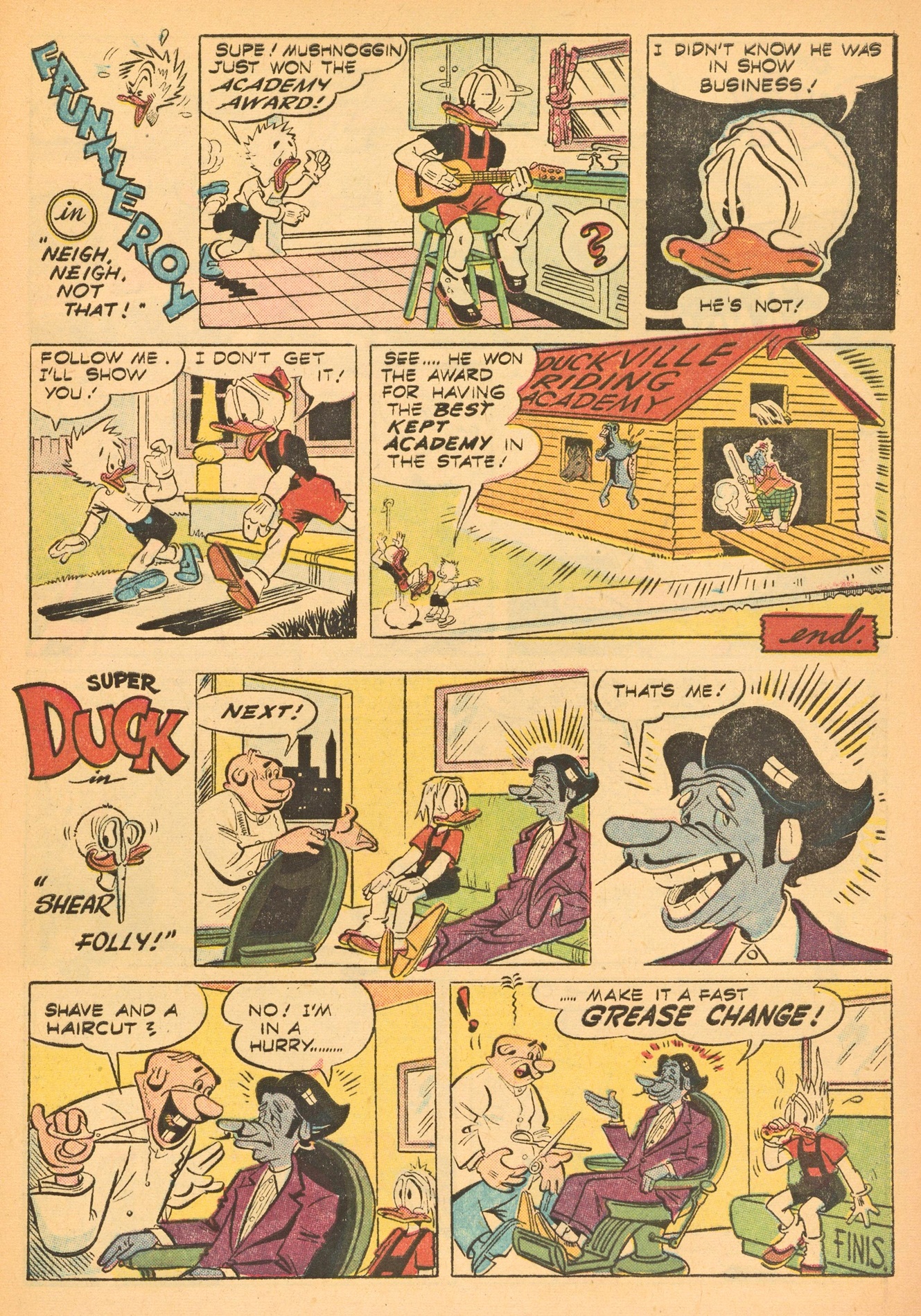 Read online Super Duck Comics comic -  Issue #71 - 29