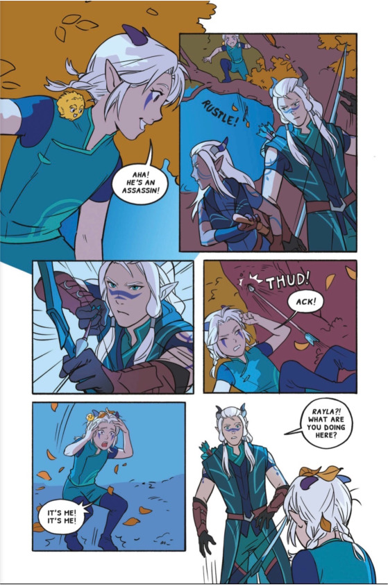 Read online The Dragon Prince: Bloodmoon Huntress comic -  Issue # TPB - 32