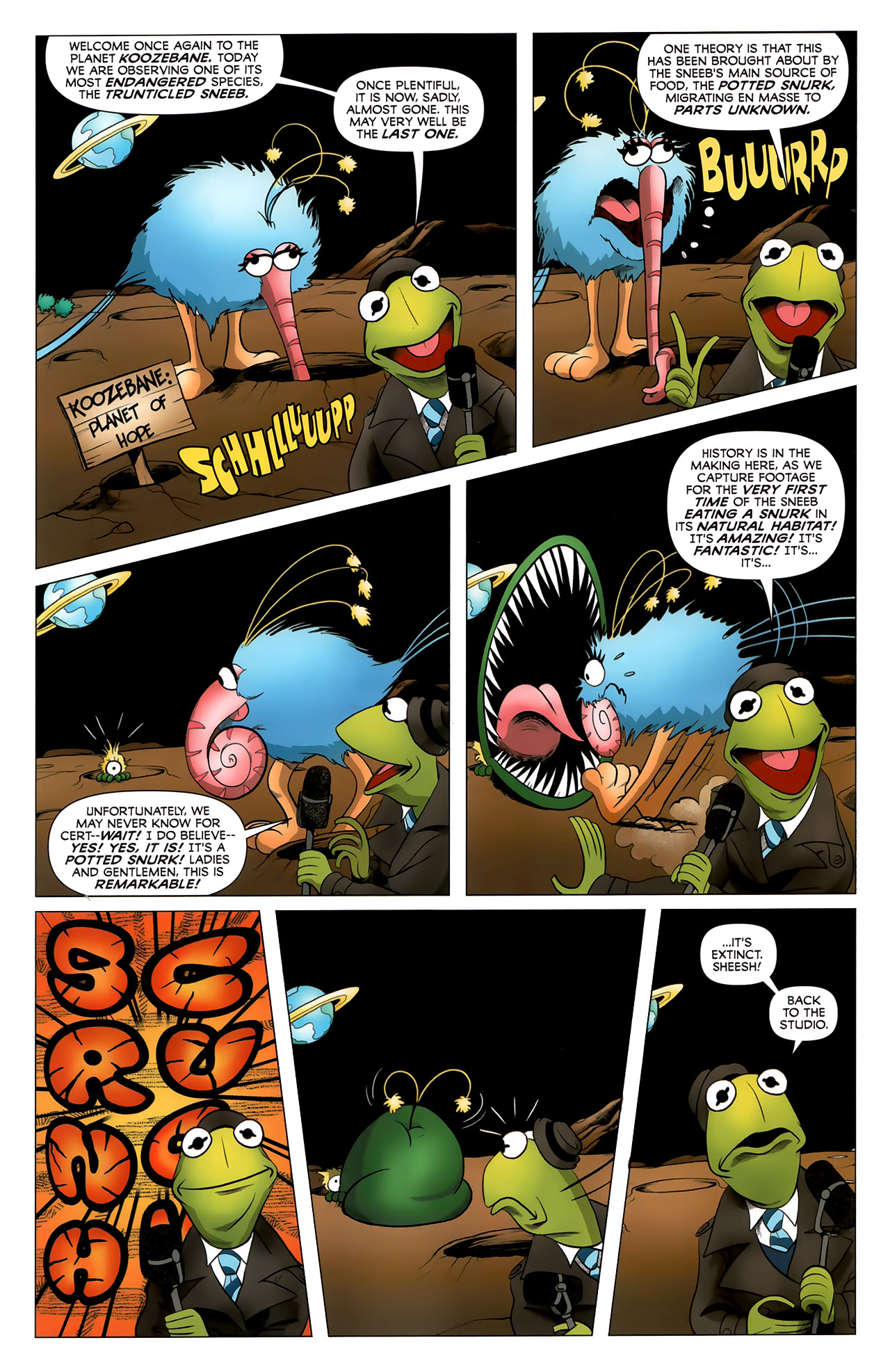 Read online The Muppet Show: The Comic Book comic -  Issue #5 - 11