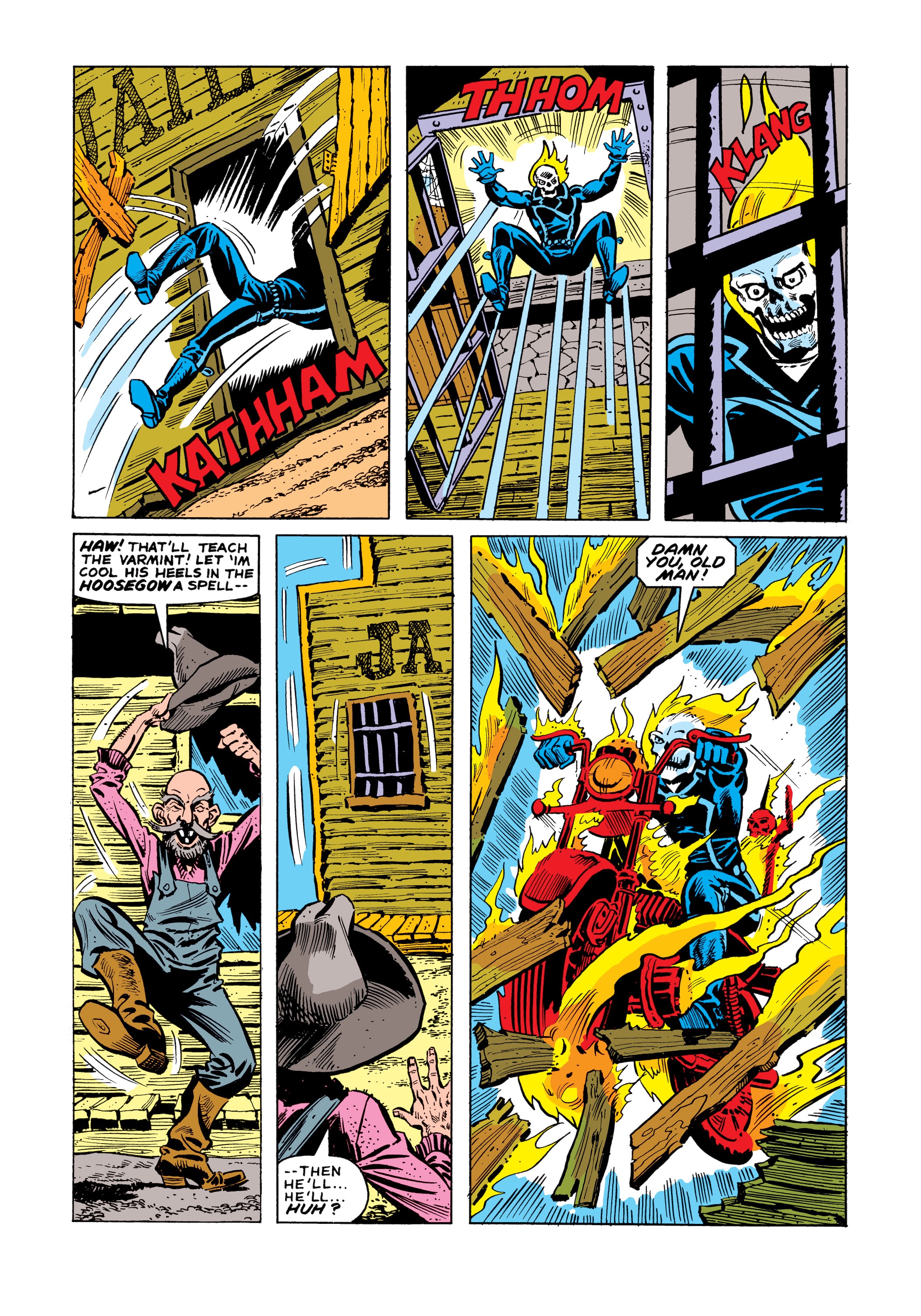 Read online Marvel Masterworks: Ghost Rider comic -  Issue # TPB 3 (Part 3) - 28