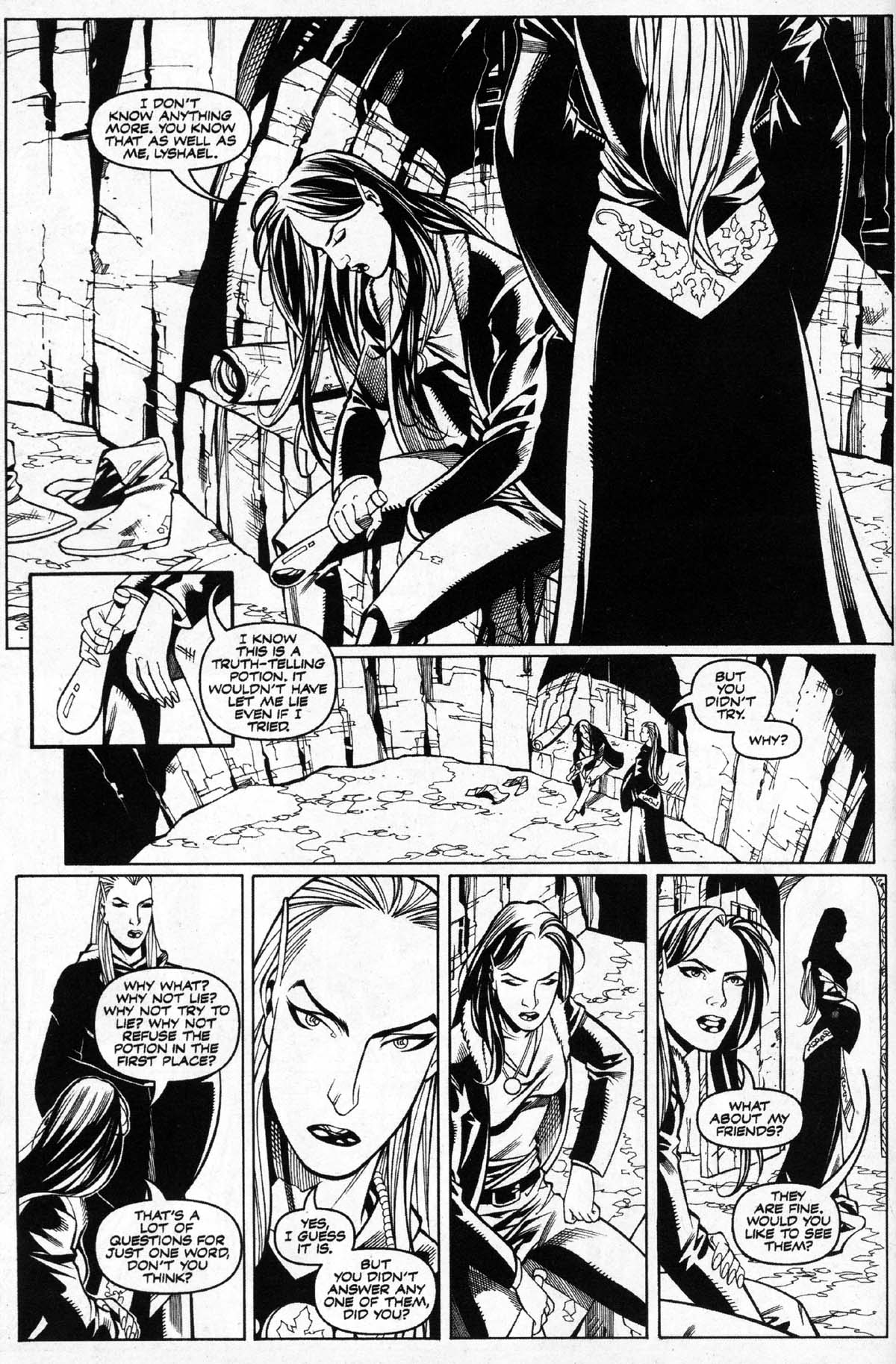 Read online Dungeons & Dragons: Black & White comic -  Issue #3 - 6