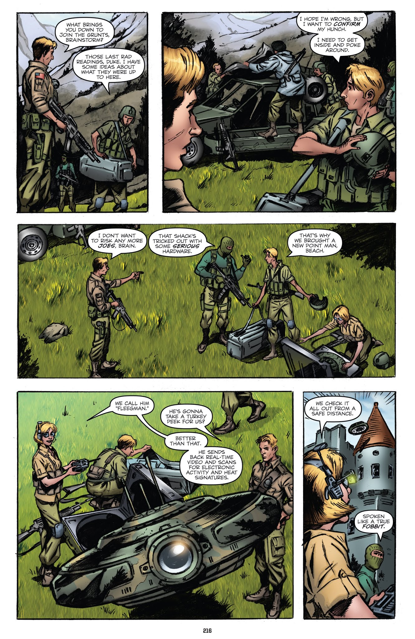 Read online G.I. Joe: The IDW Collection comic -  Issue # TPB 2 - 214