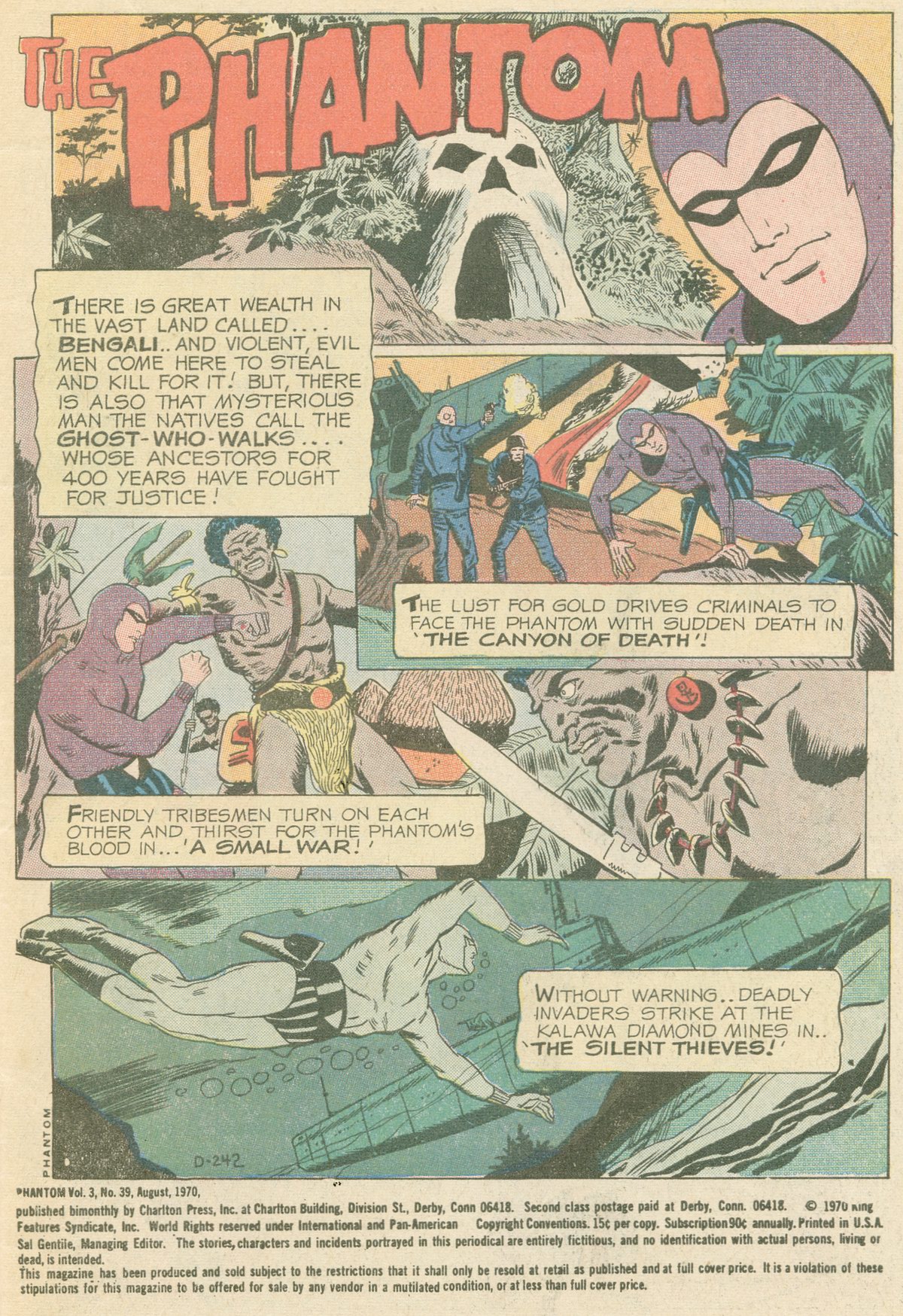 Read online The Phantom (1969) comic -  Issue #39 - 2