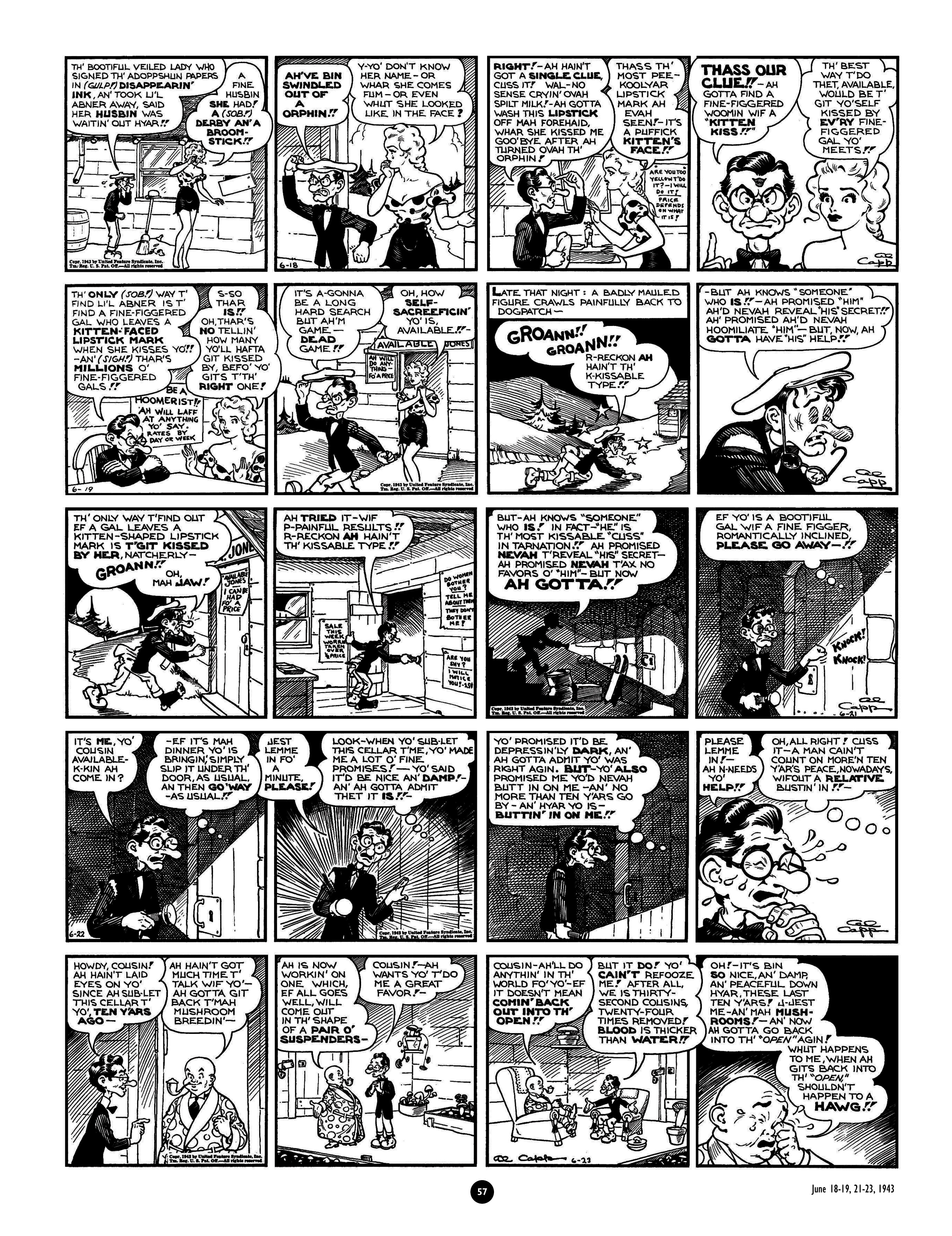 Read online Al Capp's Li'l Abner Complete Daily & Color Sunday Comics comic -  Issue # TPB 5 (Part 1) - 58