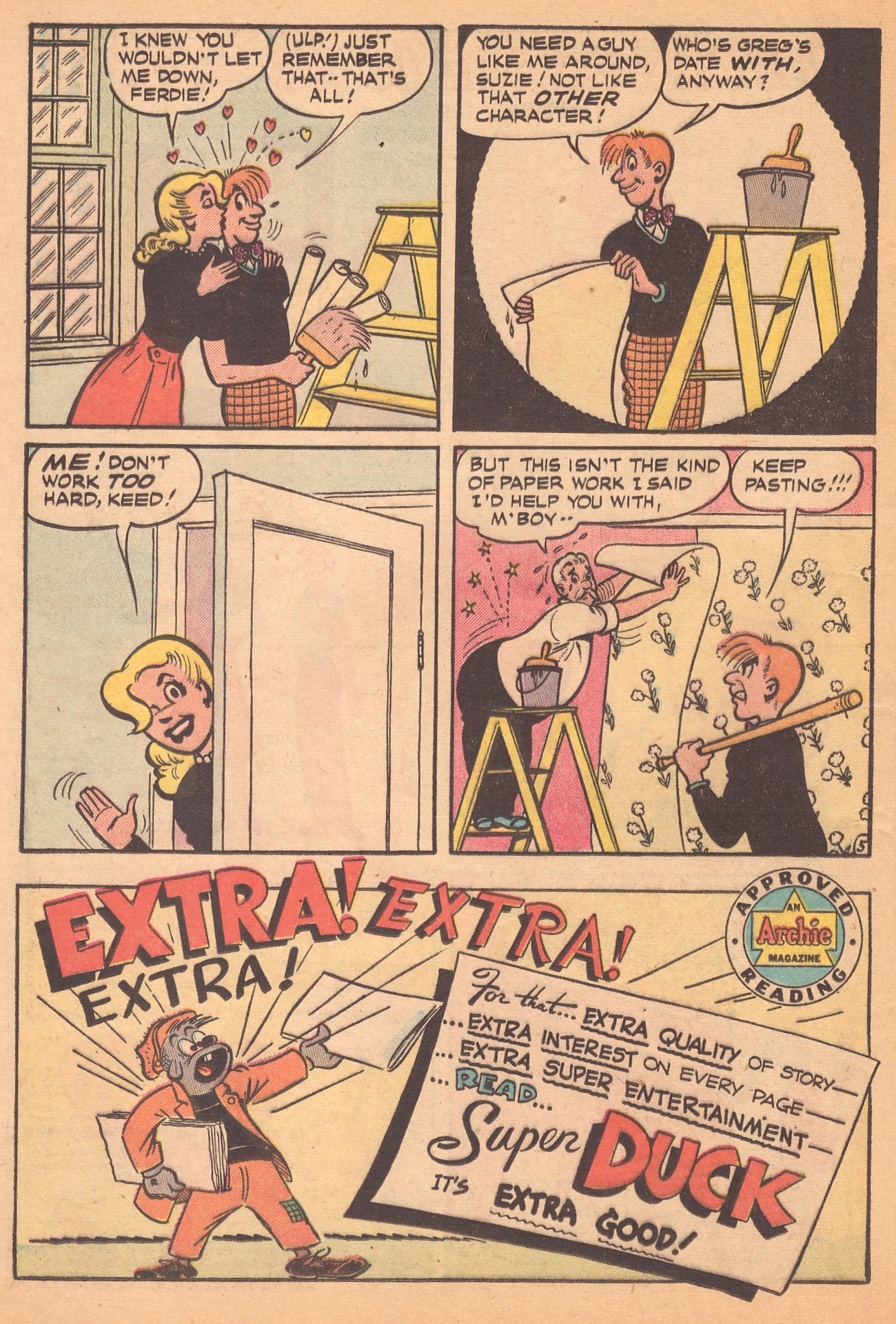 Read online Suzie Comics comic -  Issue #79 - 16