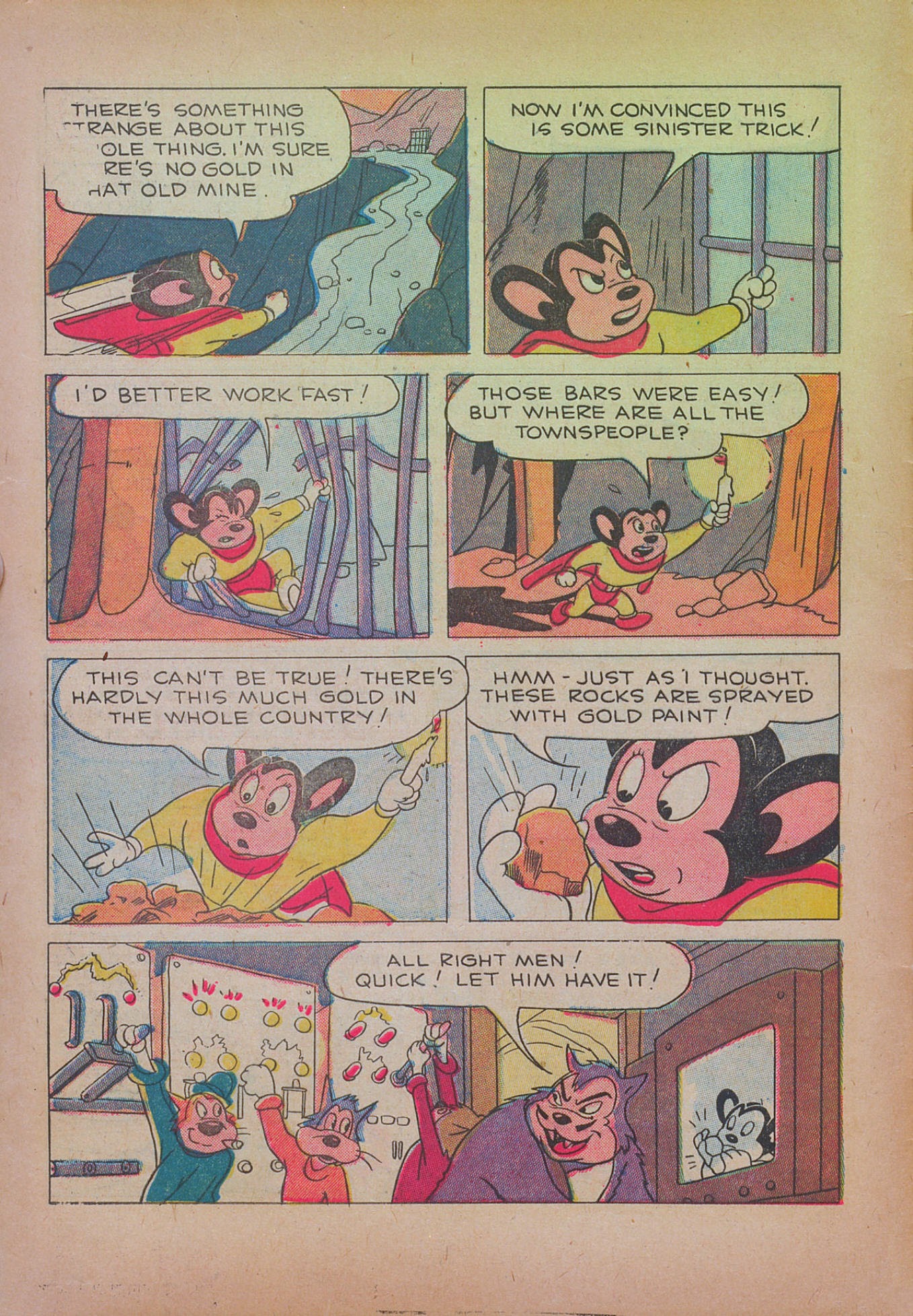 Read online Paul Terry's Mighty Mouse Comics comic -  Issue #34 - 6