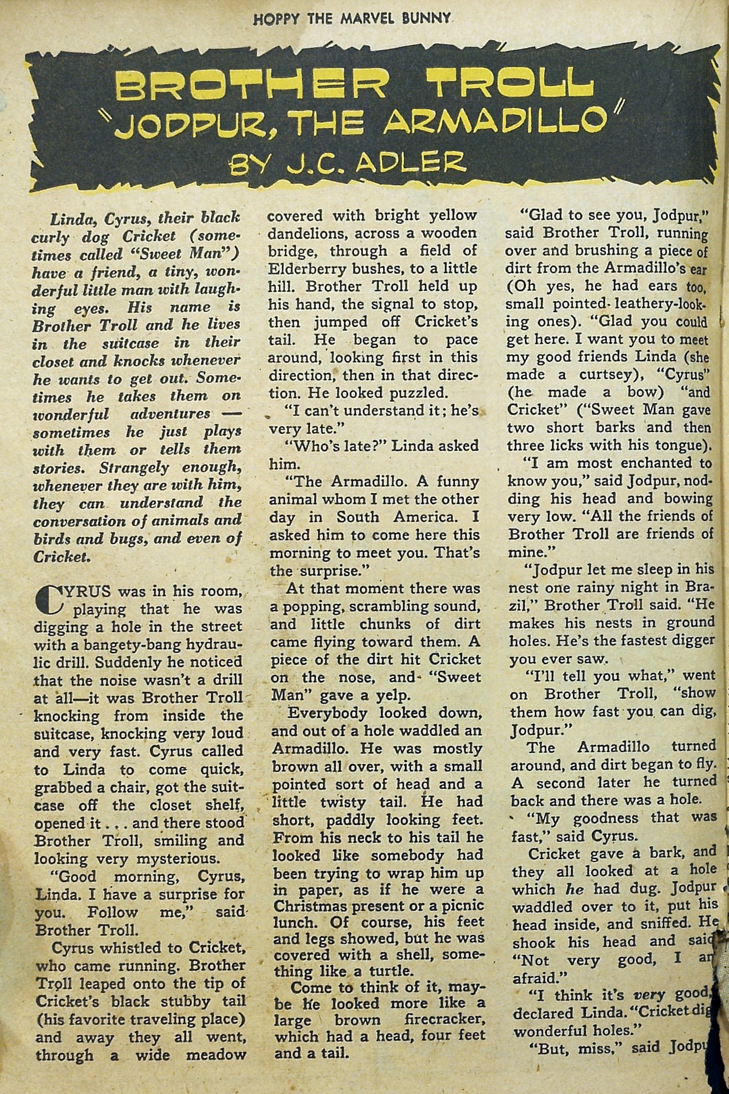 Read online Hoppy The Marvel Bunny comic -  Issue #11 - 33