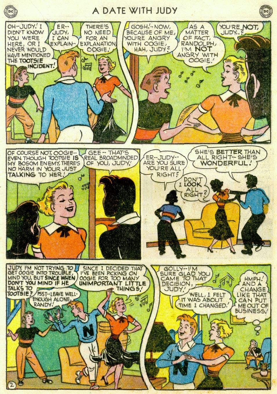 Read online A Date with Judy comic -  Issue #19 - 29
