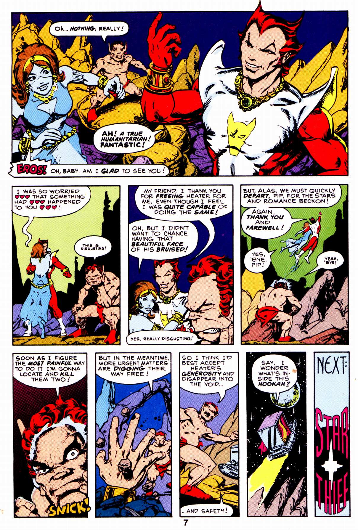 Read online Warlock (1982) comic -  Issue #4 - 9